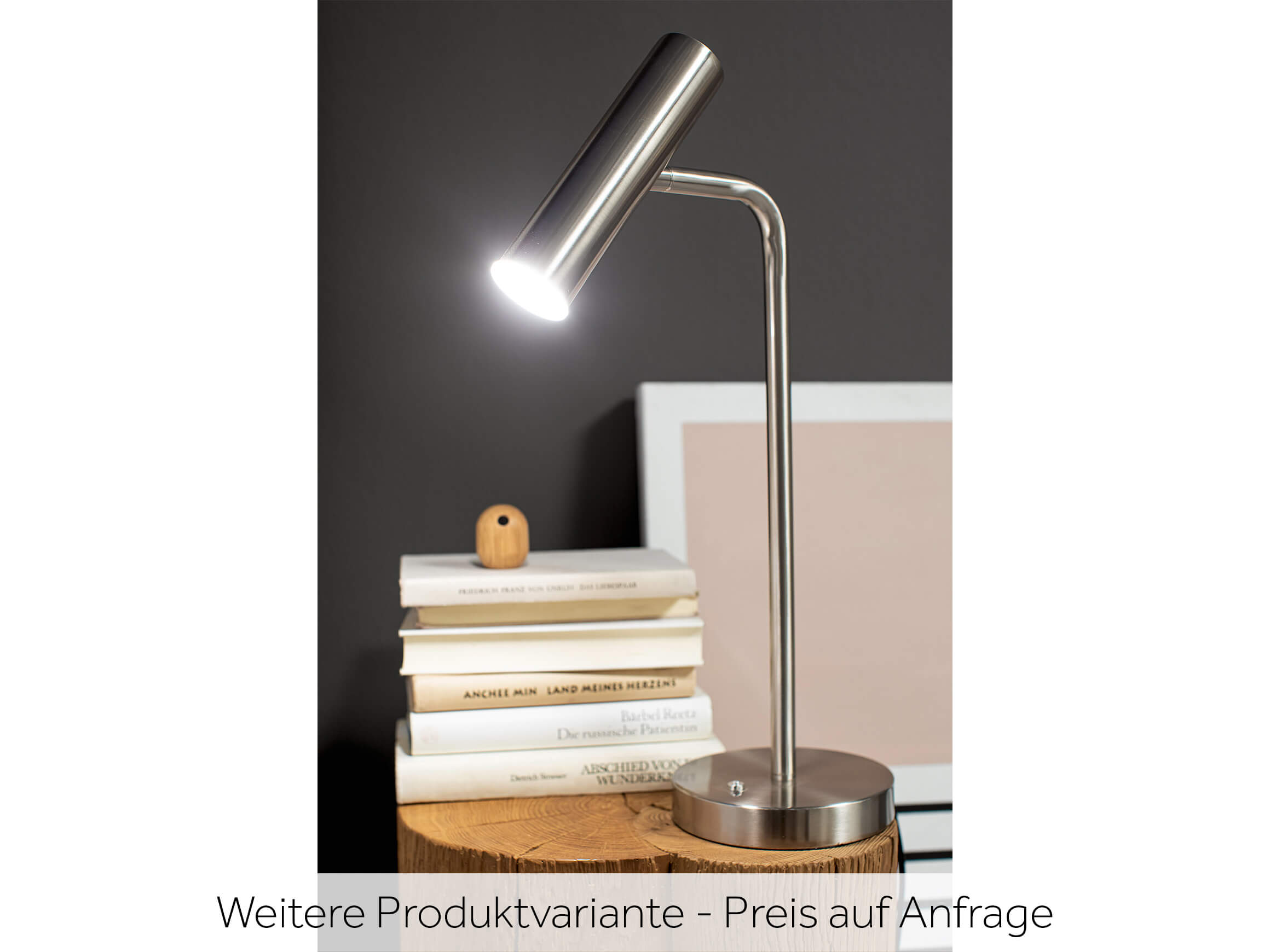 Tischlampe Stina D: 14 cm Fischer & Honsel / Farbe: Silber