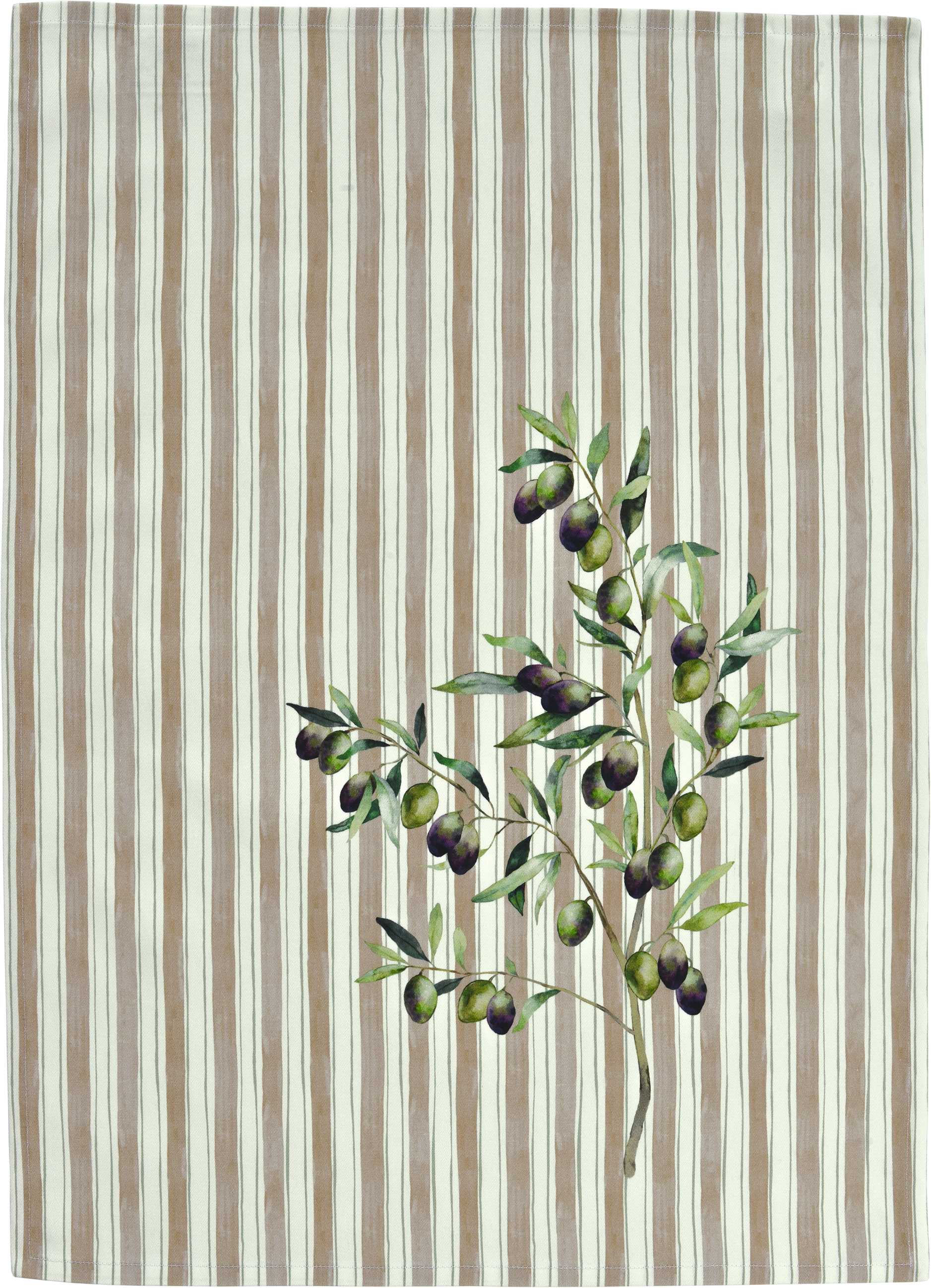Geschirrtuch-Olives, Grün 50 x 70 cm-Sander AG