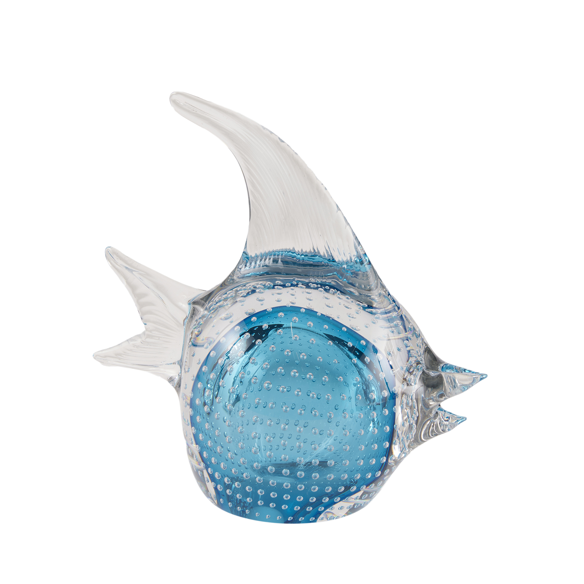 Edg Figur Fisch Glas H: 20 cm  | Schubiger Möbel