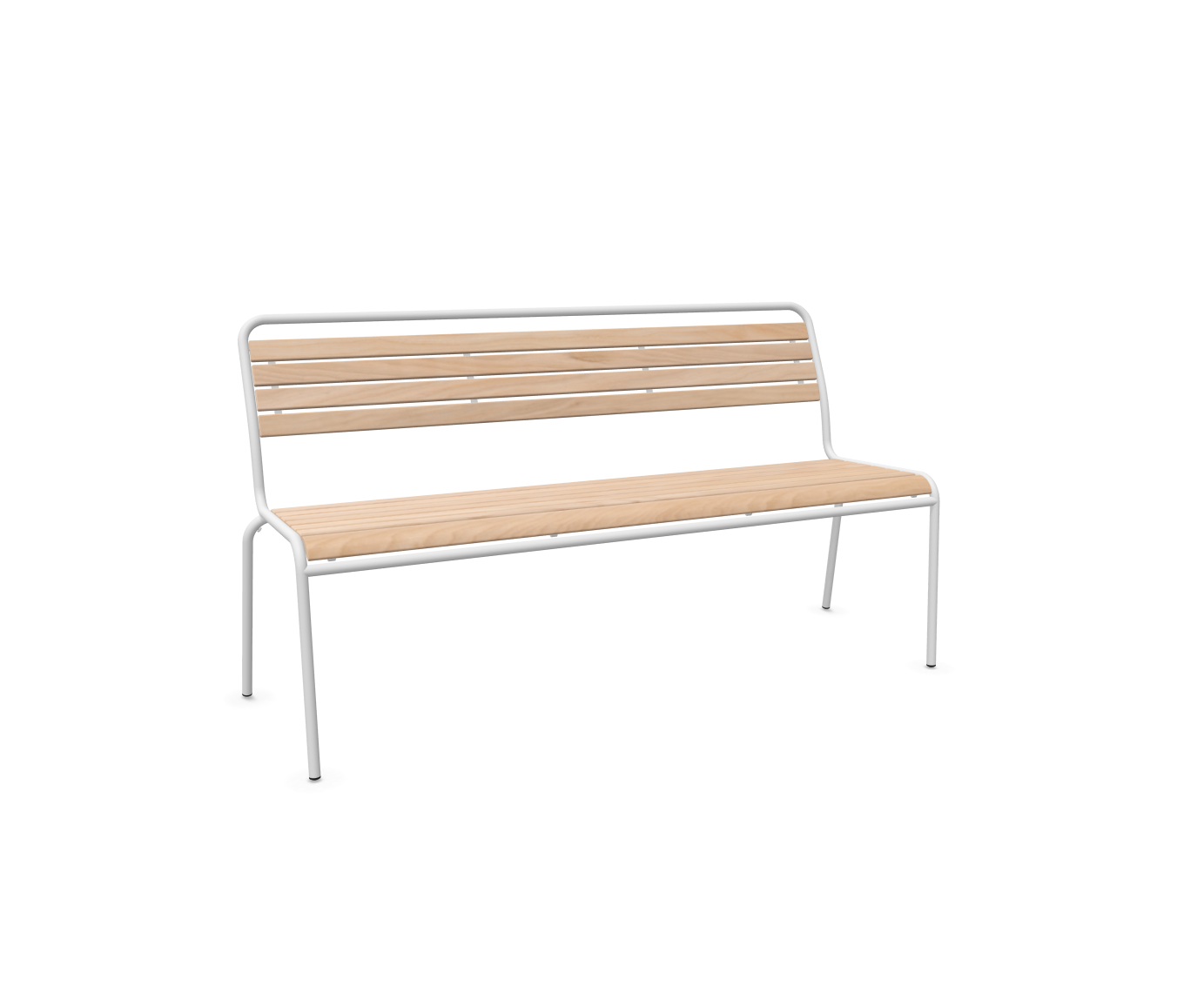Holzlatten-3er-Bank Rigi von Schaffner / Farbe: Geölt / Grösse: 159 x 61 cm