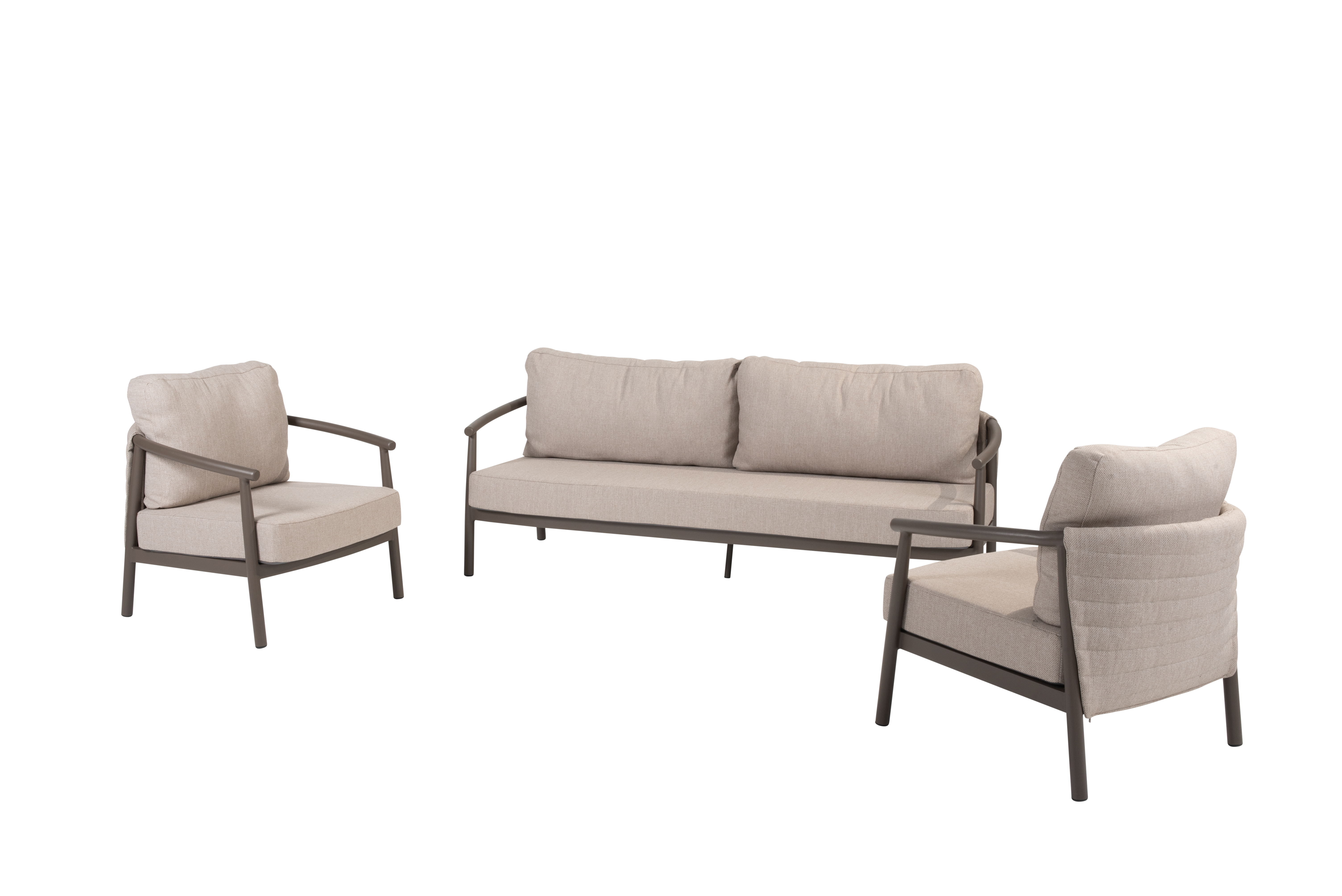 Gartenlounge Bahamas 4 Seasons / Farbe: Terra