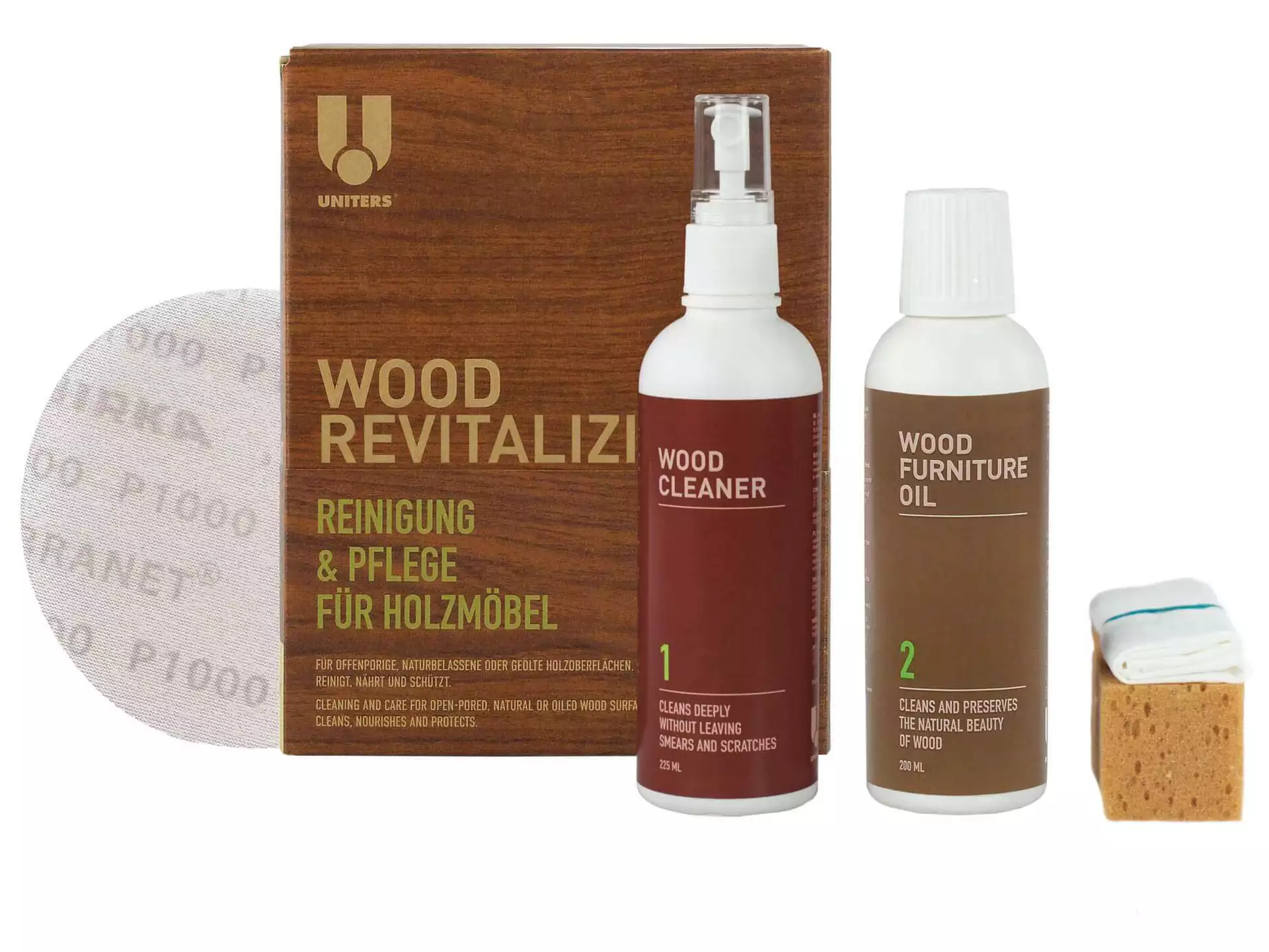 Holzpflegeprodukt Wood Revitalizing Kit