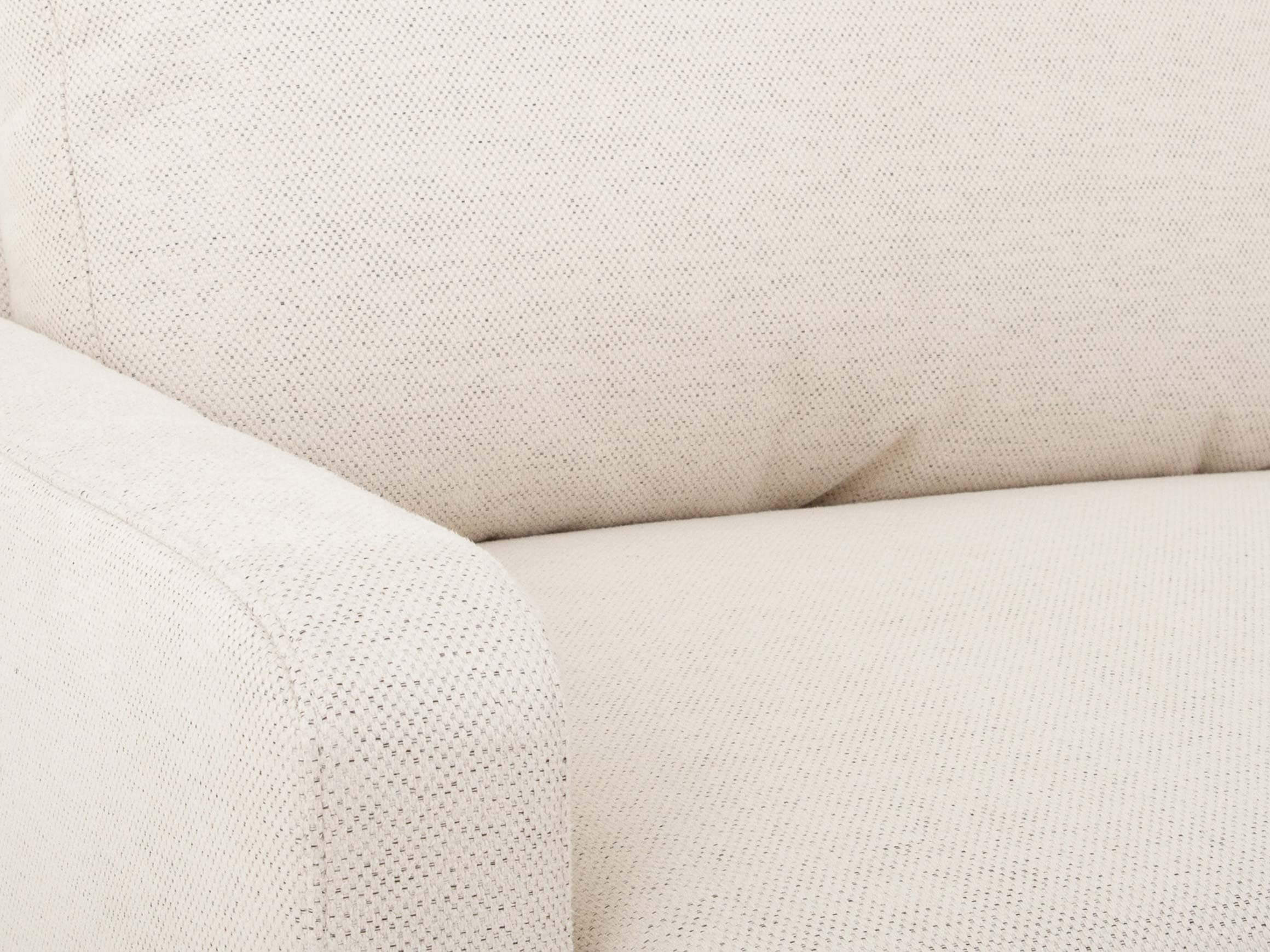 Ecksofa Cagliari Basic Candy / Farbe: Silver / Material: Stoff Basic