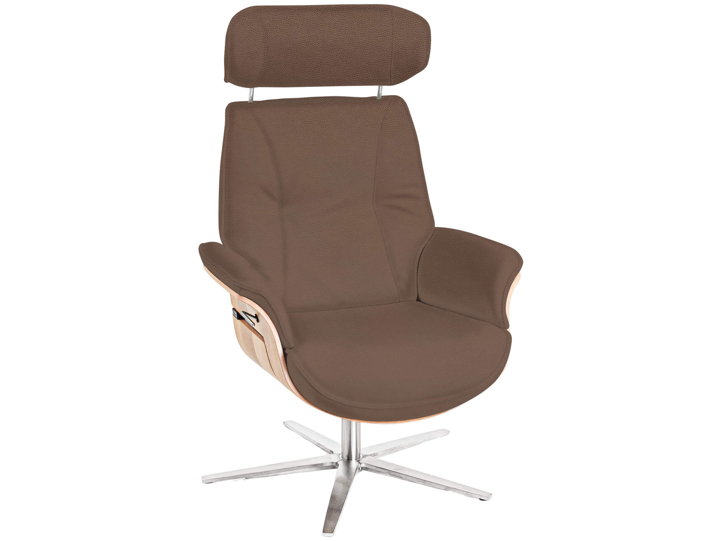 Relaxer Curacao chêne sauvage Basic Polipol / Couleur : Stone / Matériau : Tissu Basic
