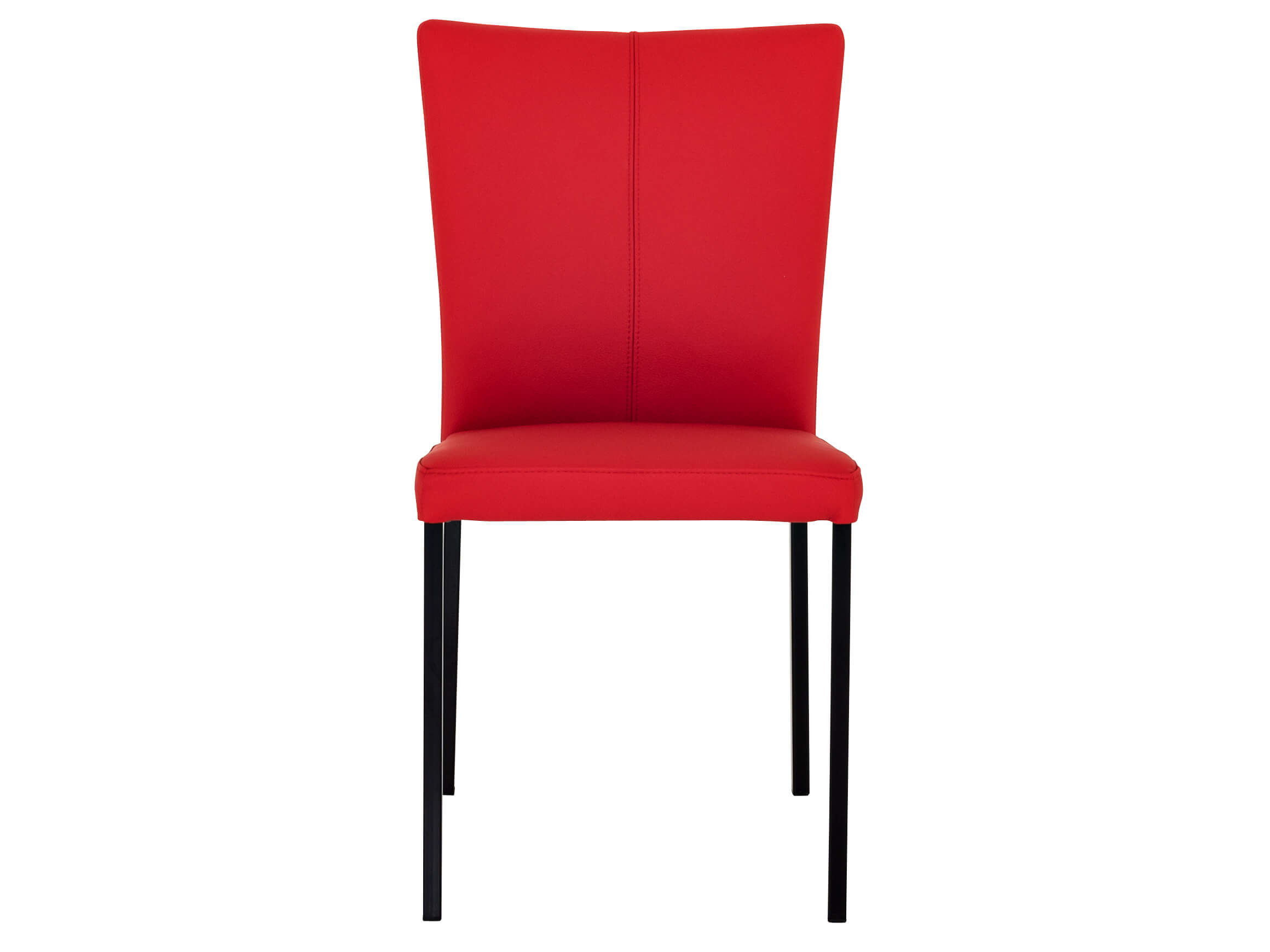 Stuhl Island Sit / Farbe: Ferrari / Material: Leder