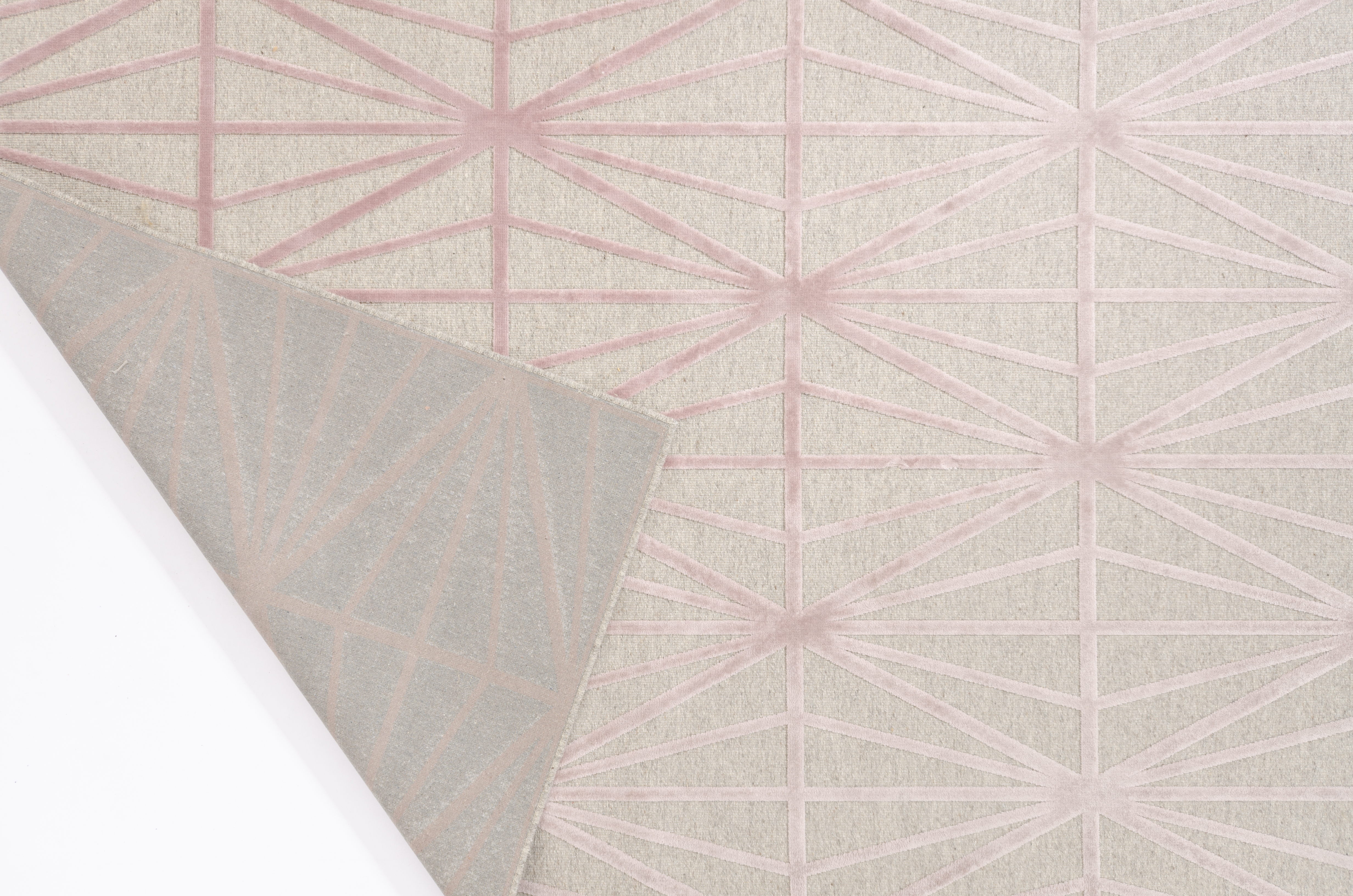 Moderner Maschinenteppich Mecano 2 Negra/ Farbe: Grau / Masse (BxT) :160x230 cm