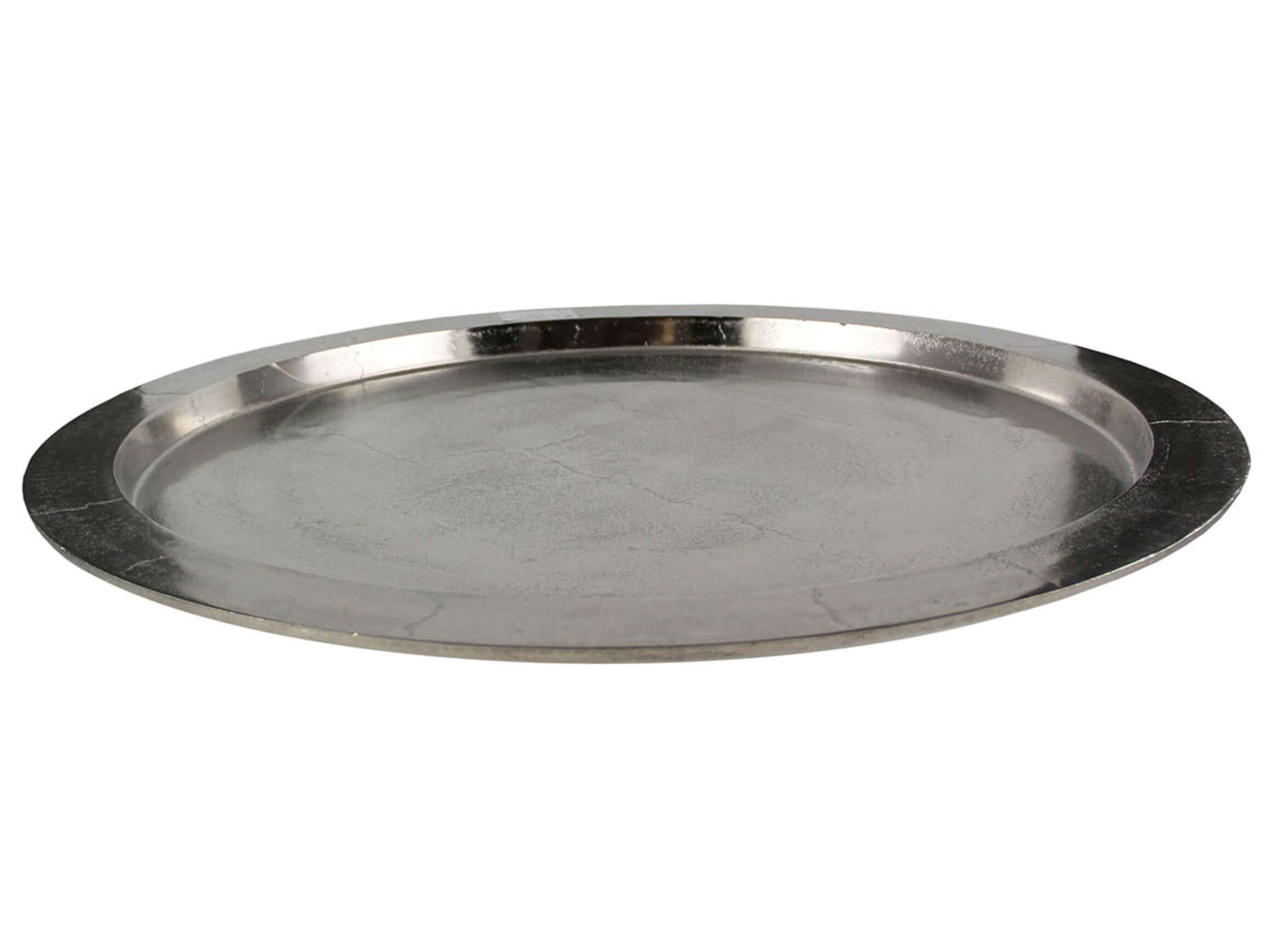 Tablett Meron Vernickelt D: 70 cm Kaheku
