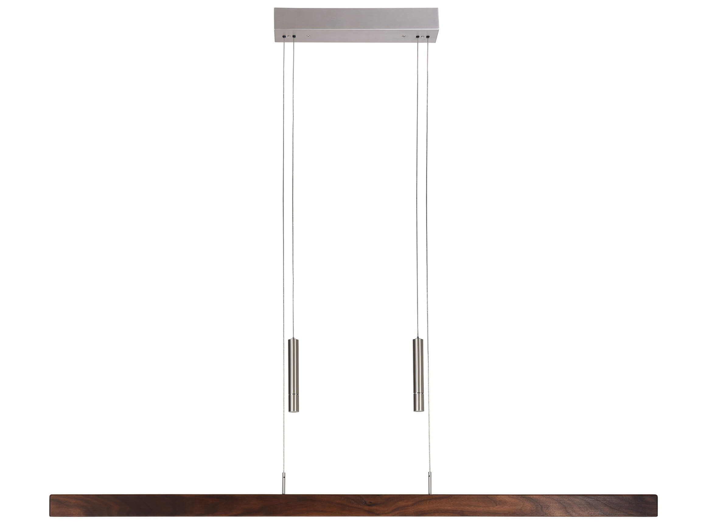 HerzBlut Balkenlampe Leana Nussbaum B: 121cm Holzfarbig | Schubiger Möbel