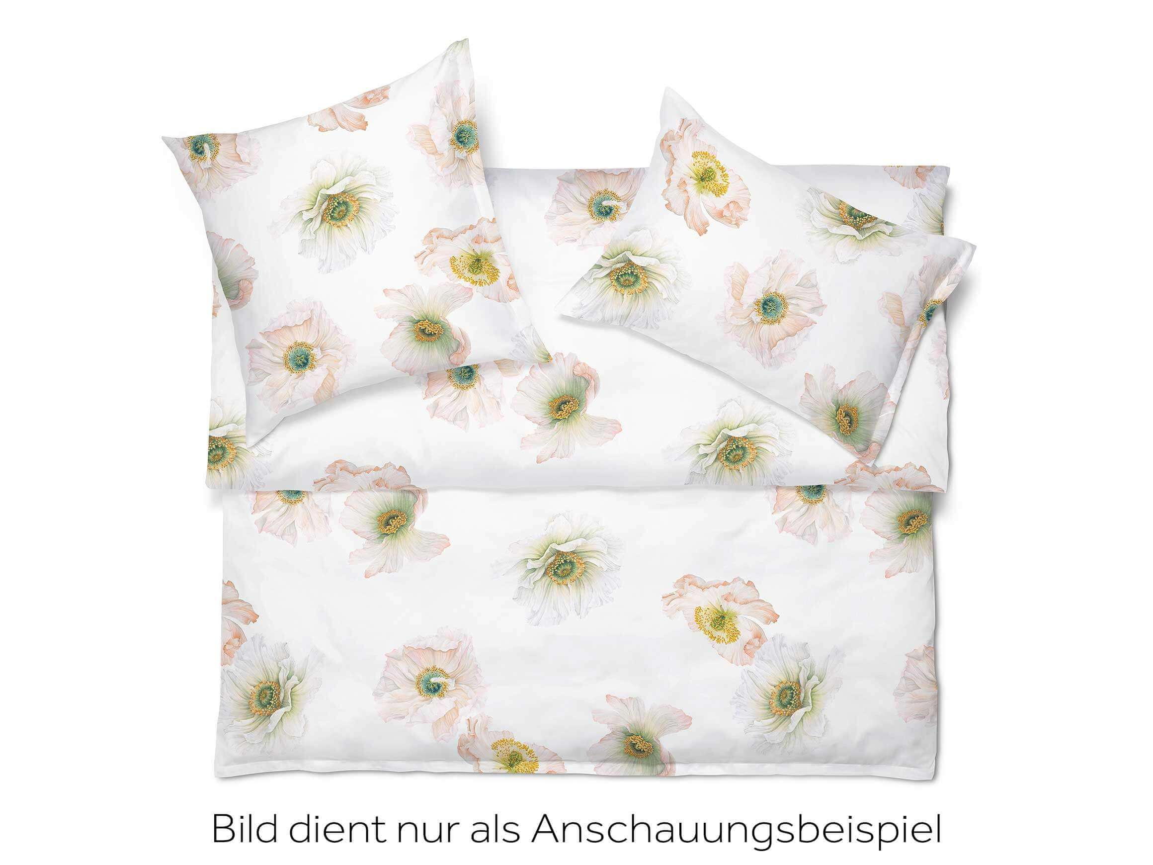 Kissenbezug Poppy-Noblesse Blanc Schlossberg Textil AG