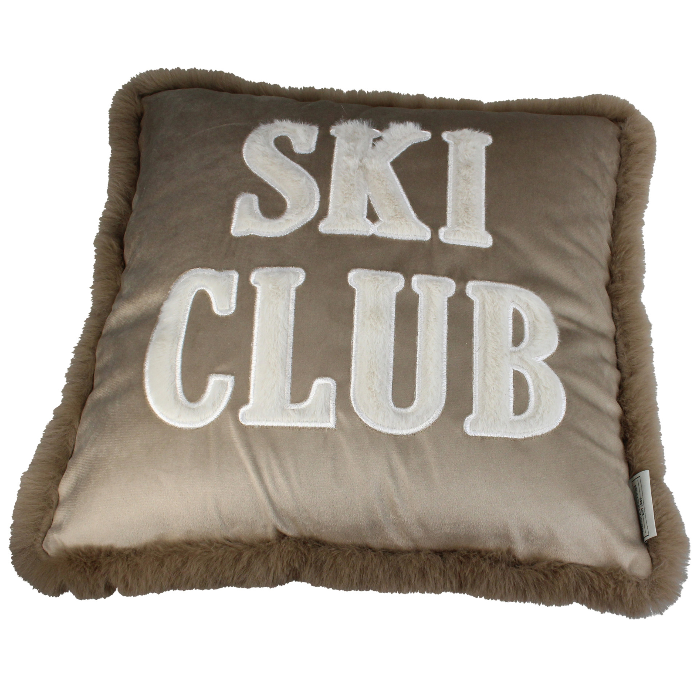 Coussin-Ski Club 45x45 cm-