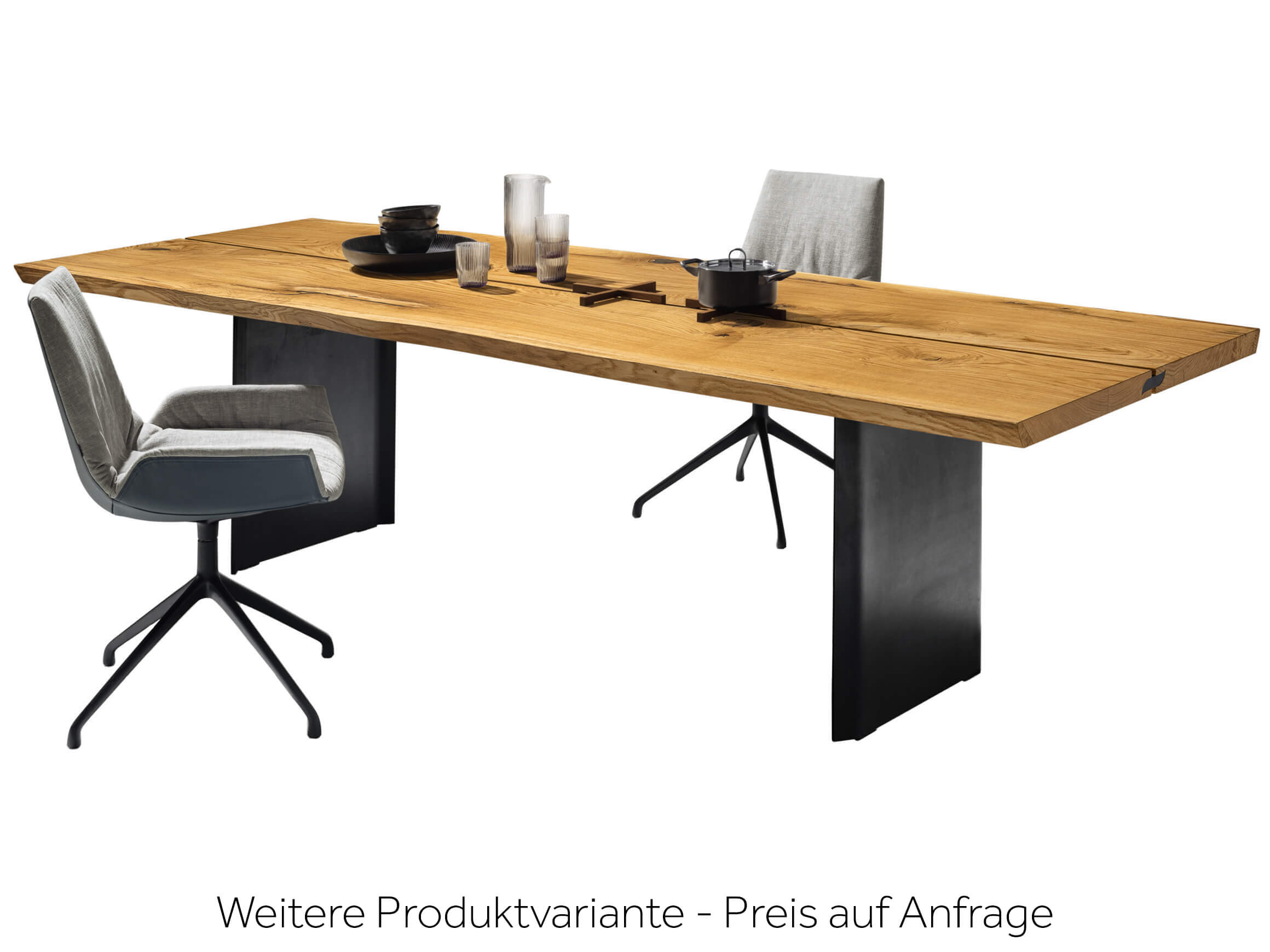 Esstisch Echt.zeit Team 7 / Tischblattmass (BxT) :200 x 100 cm