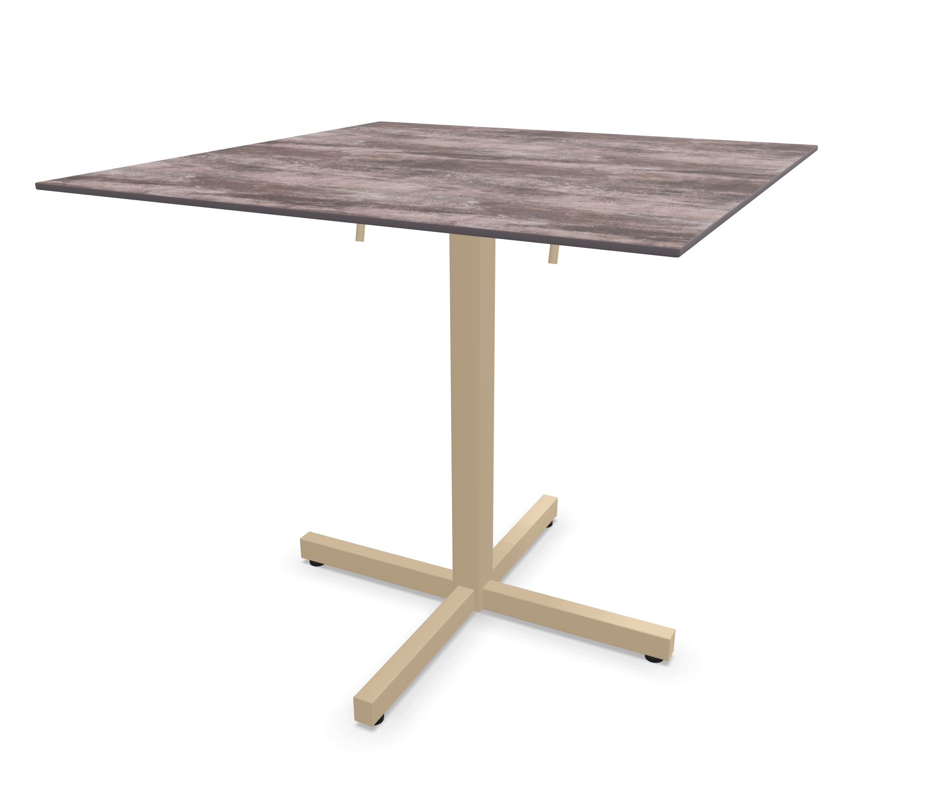 Schaffner Gartentisch Luzern Quadratisch Braun | Schubiger Möbel