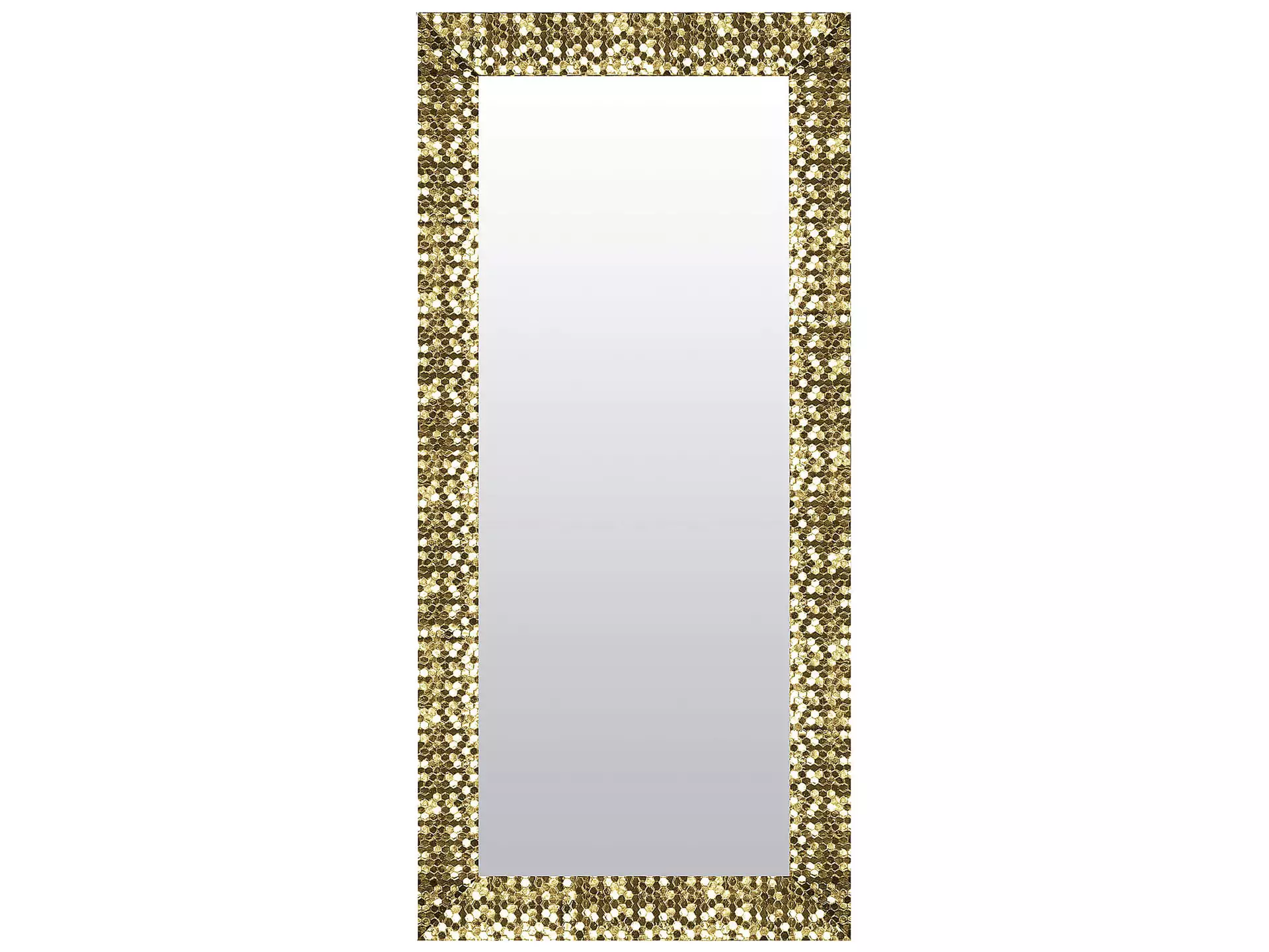 Spiegel Lisa Gold Len-Fra/ Farbe: Gold / Masse (BxH) :46,00x96,00 cm