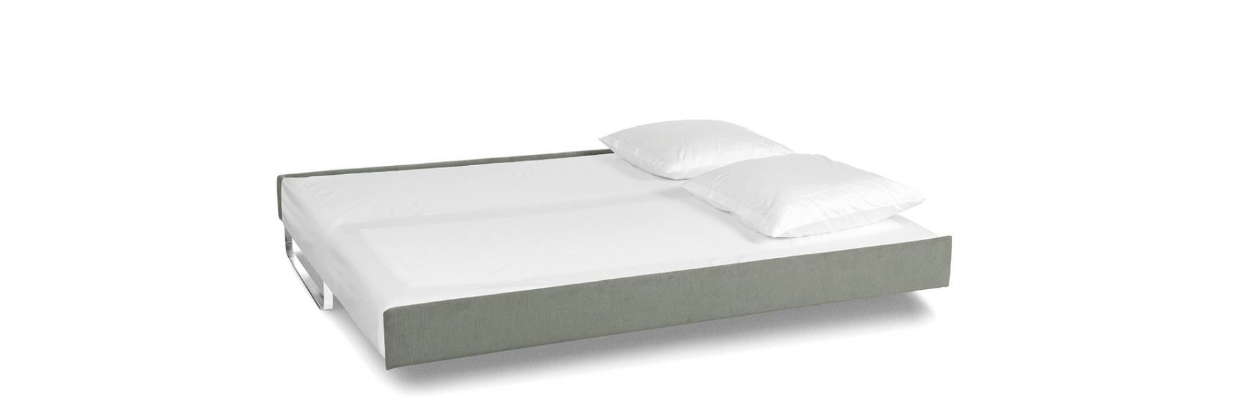 Bettsofa Bed For Living, Stoff Rot, Schaumkernmatratze,