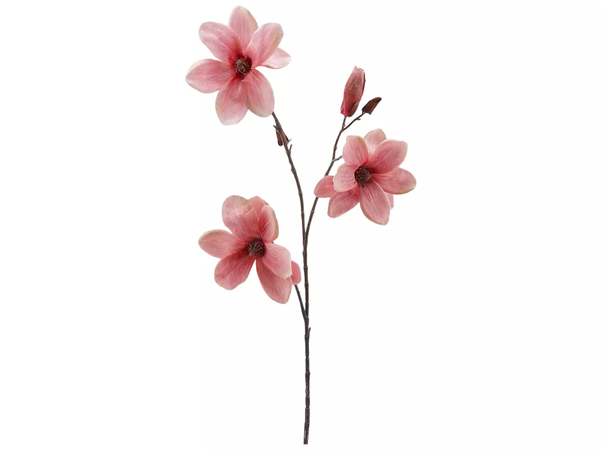 Kunstblume Magnolie Rosa H: 91 cm Edg