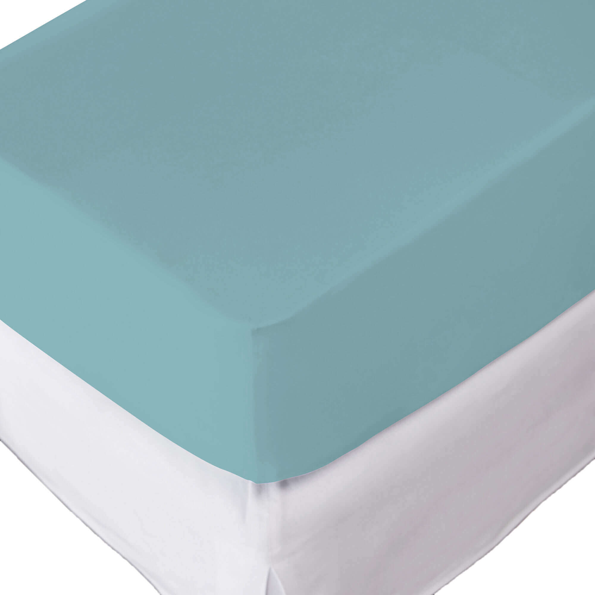 Fitted sheet Jersey Aqua, 200x90 Cm, height: 12 cm
