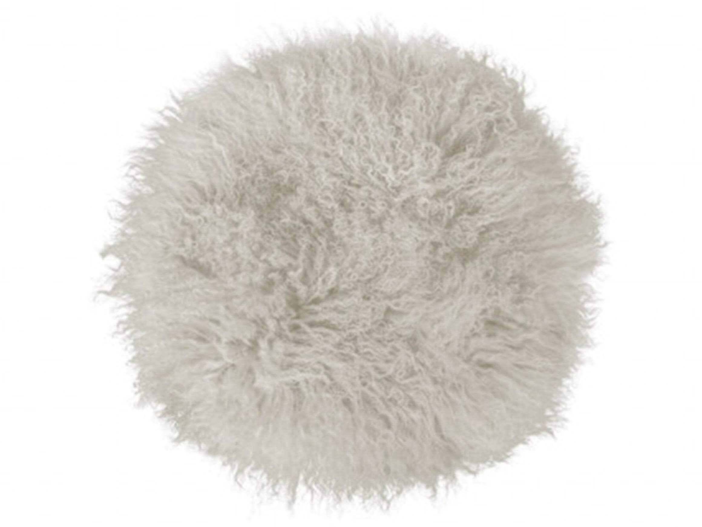 Sitzauflage Pamina Taupe, Durchmesser 35 cm