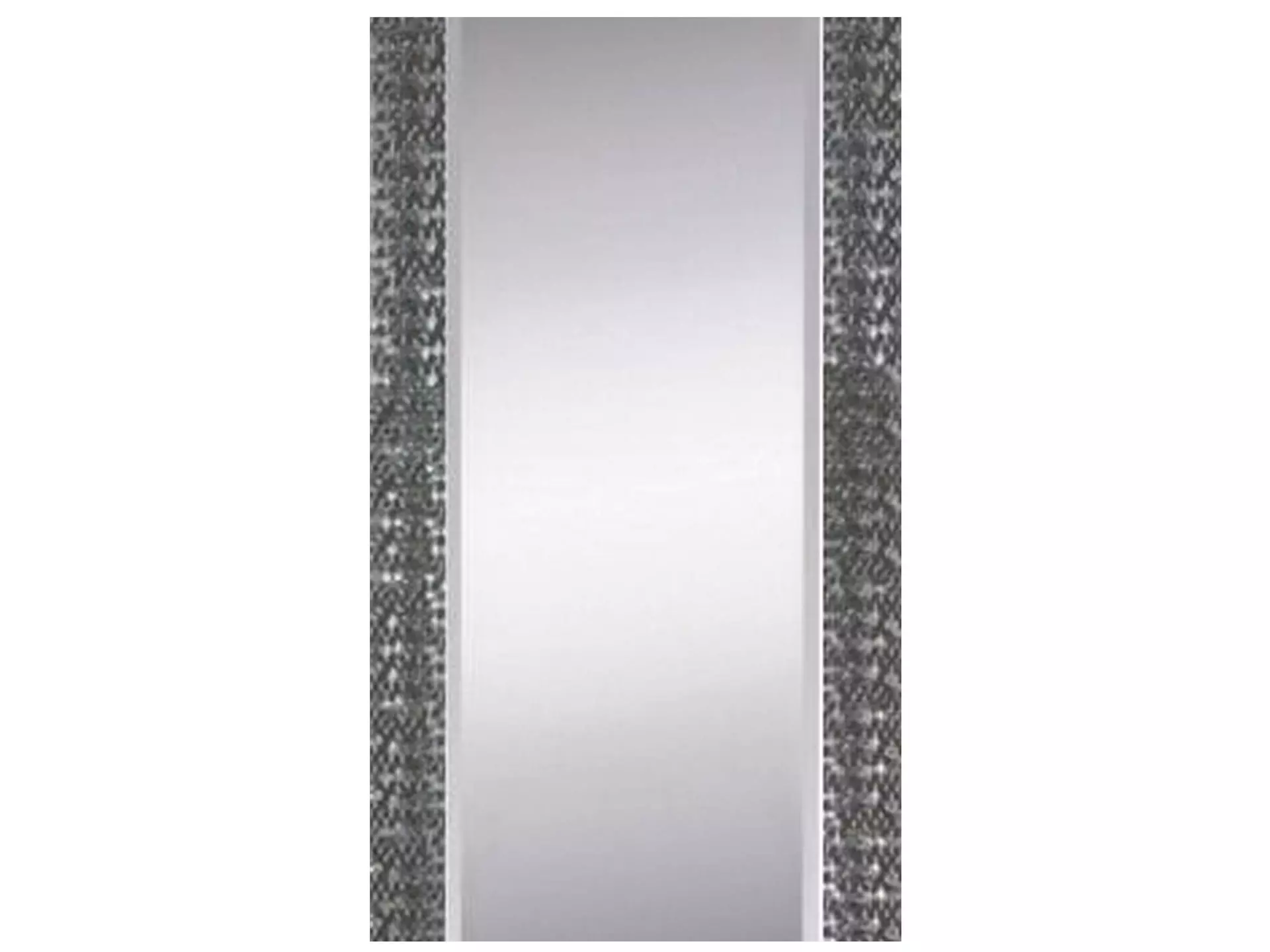 Spiegel Lisa Silber Len-Fra/ Farbe: Silber / Masse (BxH) :55,00x14,00 cm