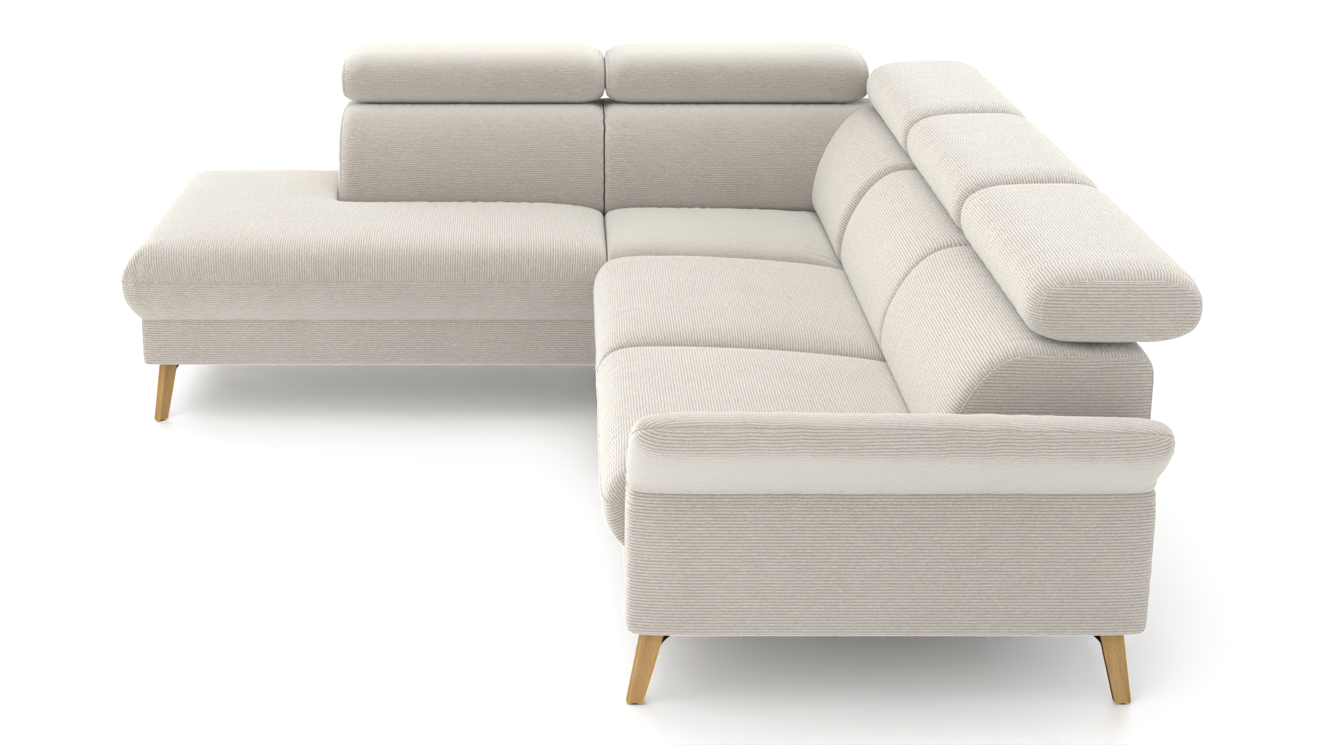 Ecksofa links Mars UrbanDesign / Grösse: 271 x 217 cm