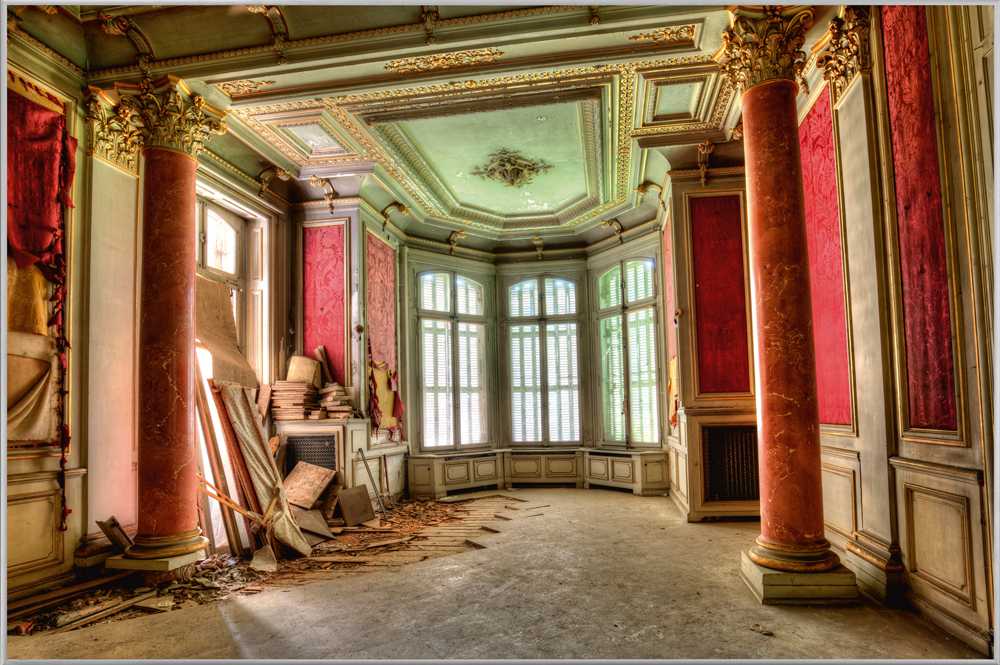image LAND Bild mit Rahmen Lost Place Salon  | Schubiger Möbel