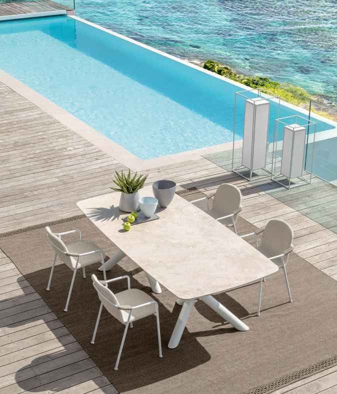 Gartentisch Coral Talenti / Farbe: Beige