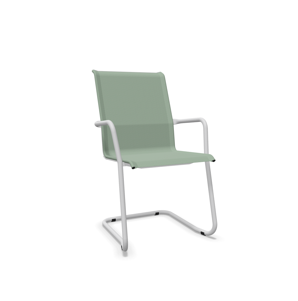 Schaffner Freischwinger Locarno Grün | Schubiger Möbel