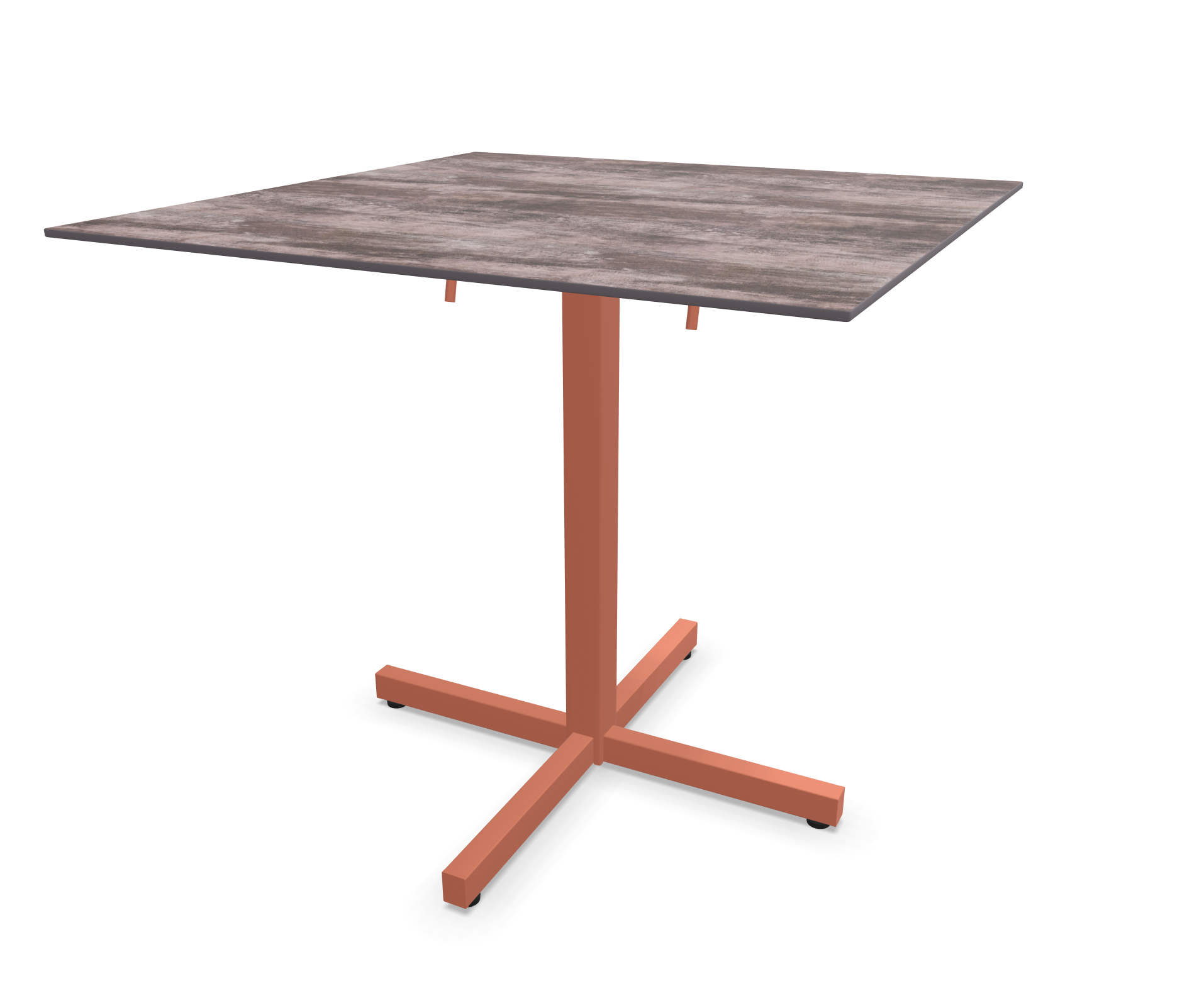 Schaffner Gartentisch Luzern Quadratisch Braun | Schubiger Möbel