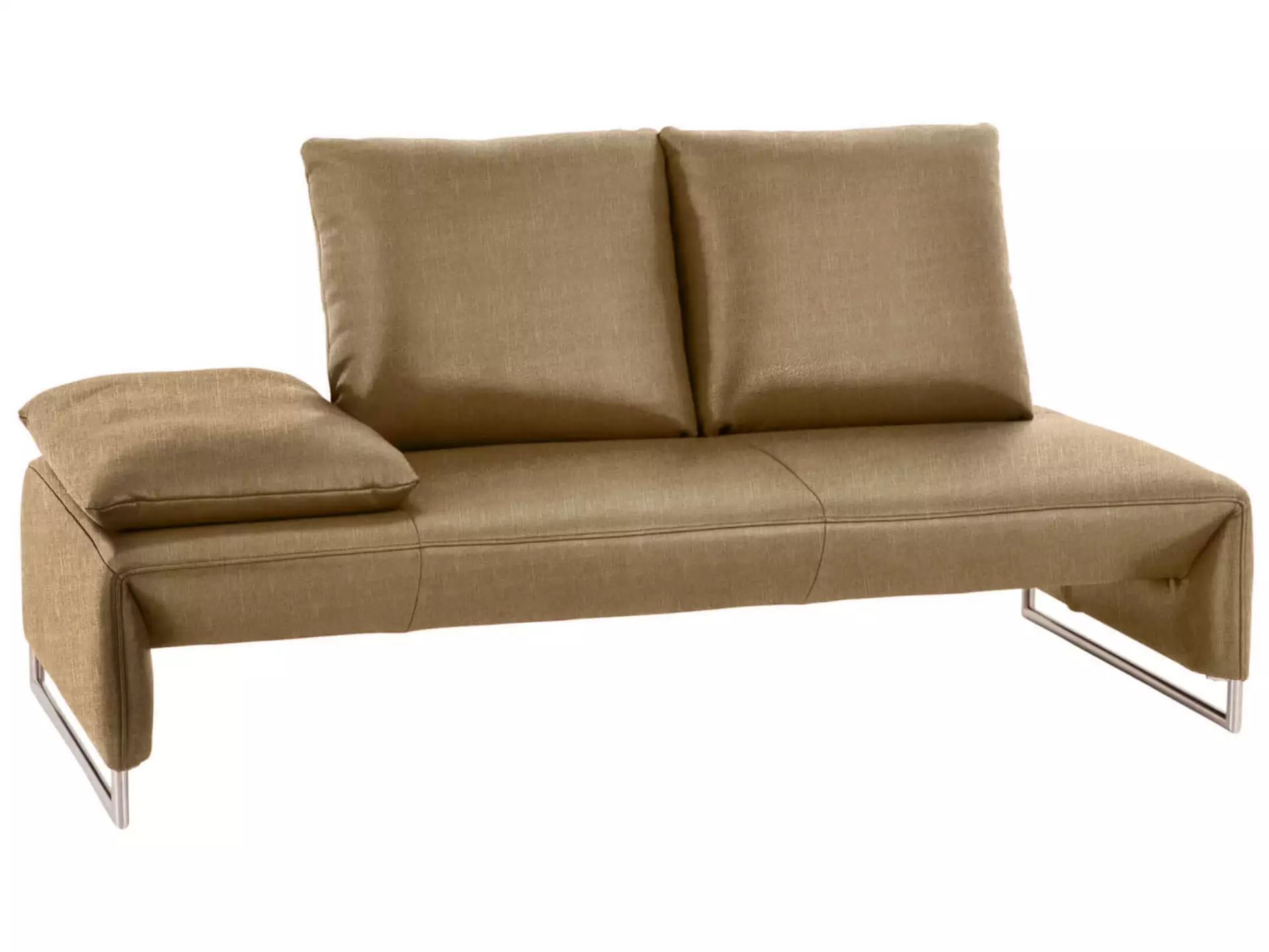 Sofa Ramano Basic B: 180 cm Koinor / Farbe: Olive / Material: Stoff Basic