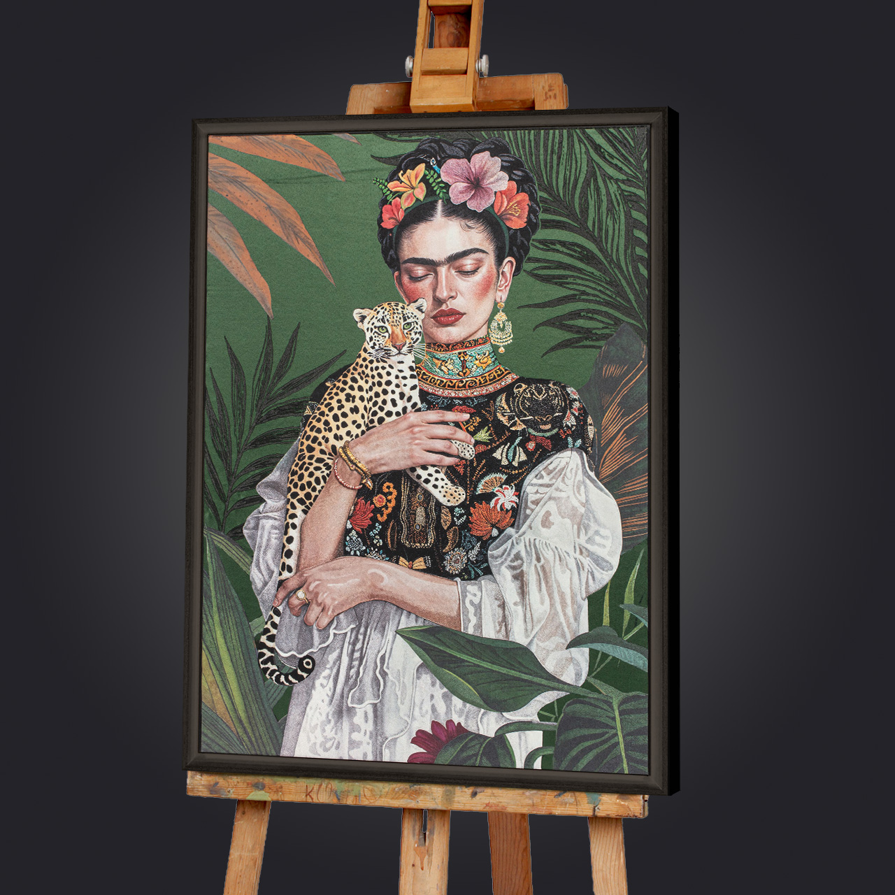 Wandbild-Two Graceful Beauties-image LAND