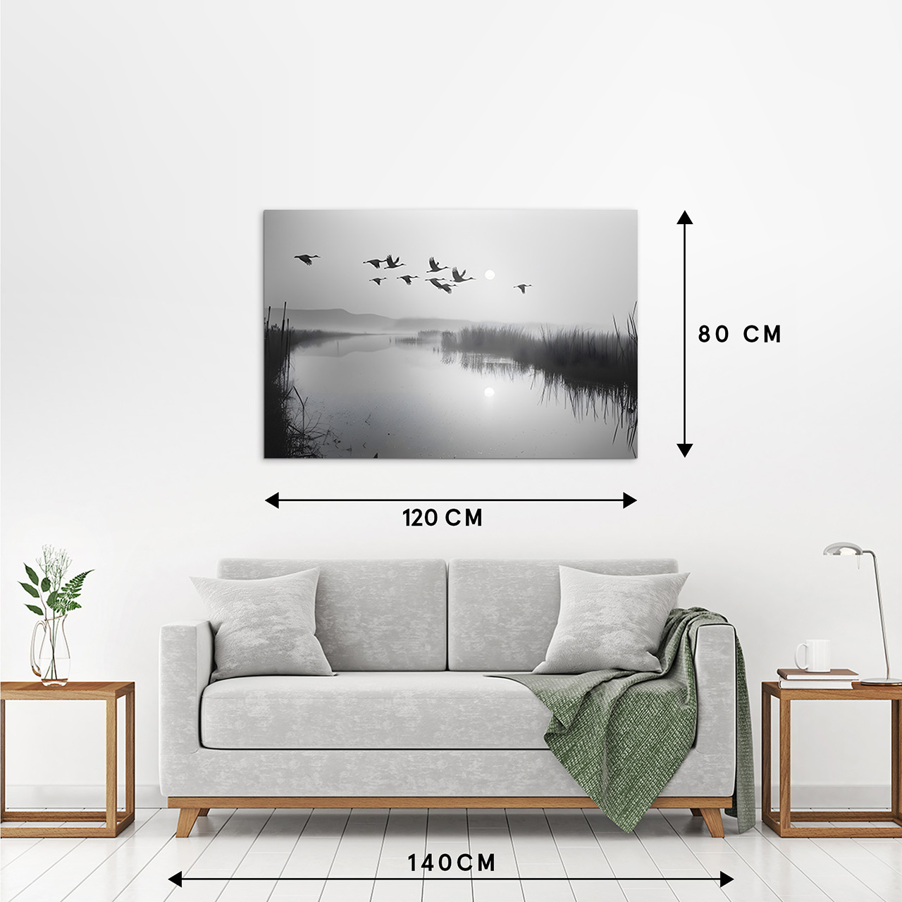 Canvas-Wildgänse-image LAND