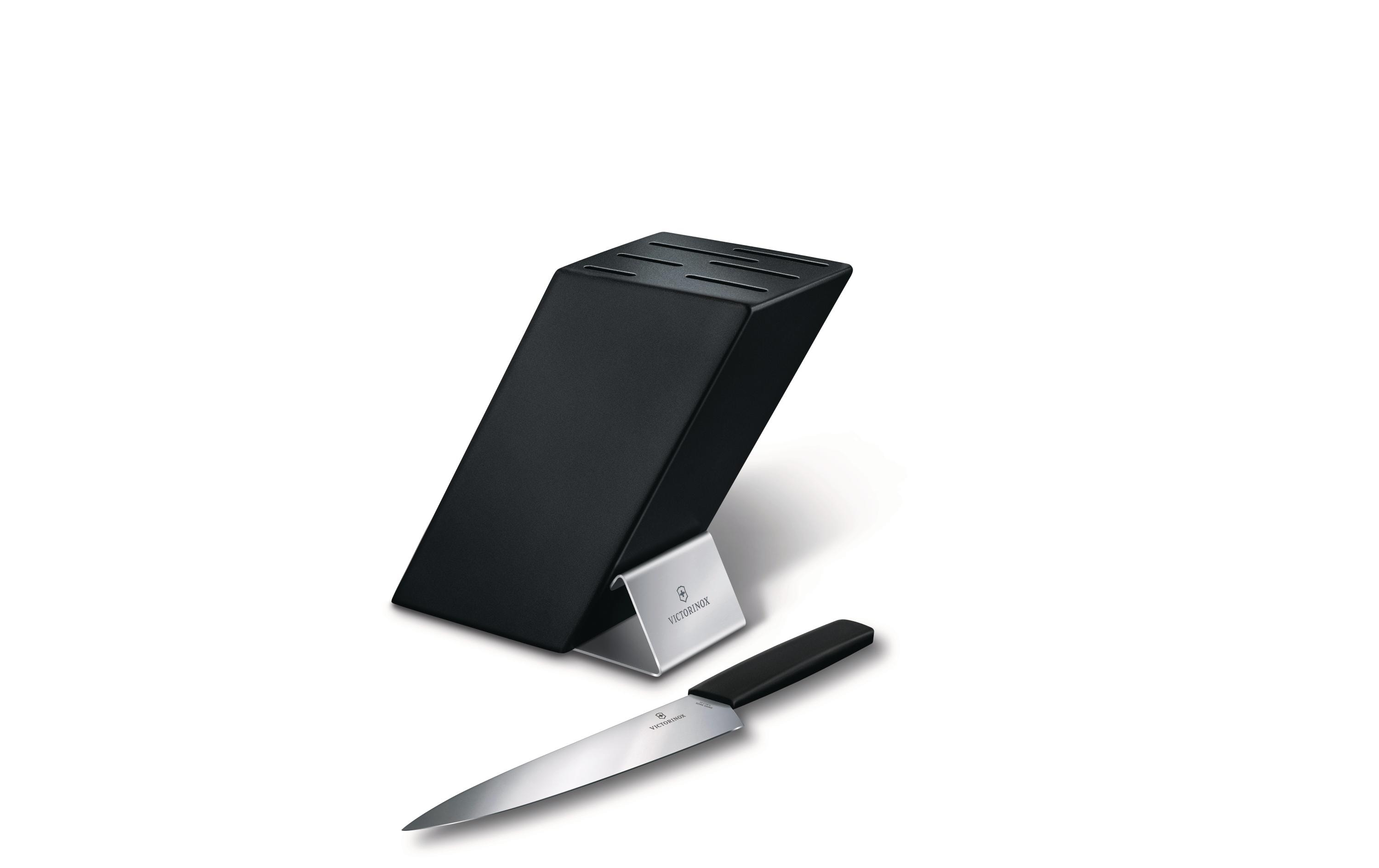 Messerblock-Swiss Modern, Schwarz-Alltron