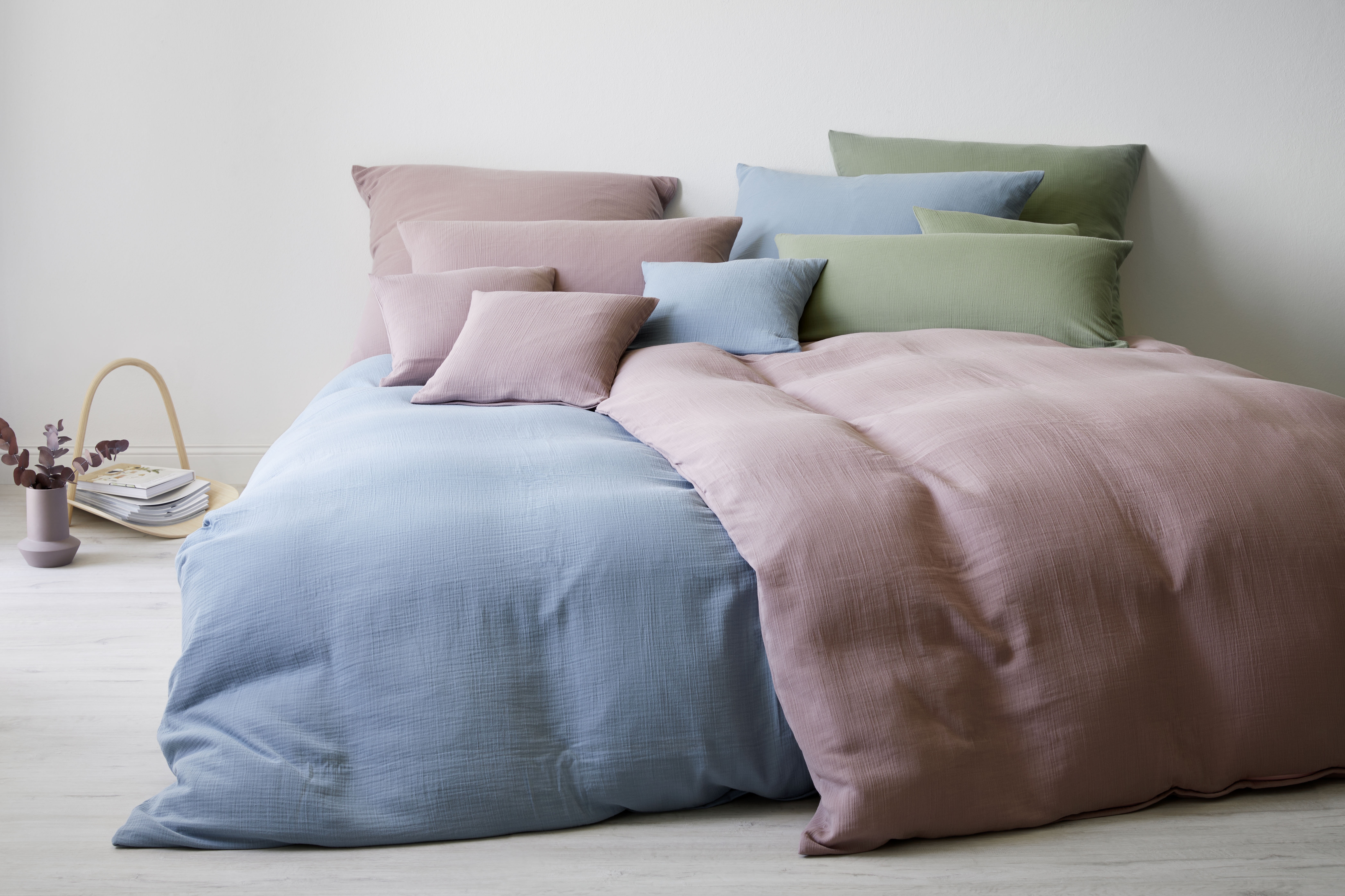 Bettwäsche Smooth Grün Elegante / Grösse: 50 x 70 cm