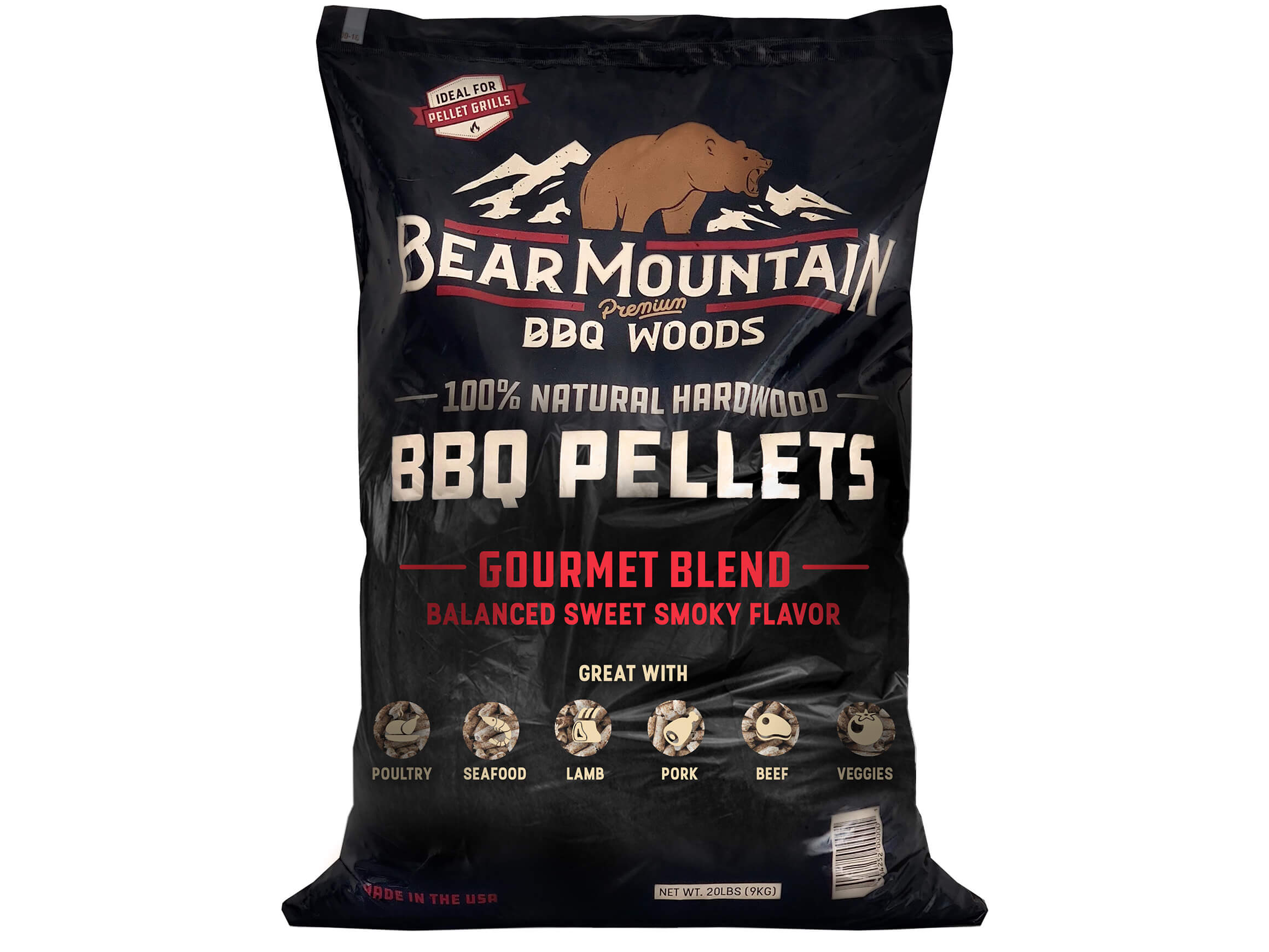 Bear Mountain Gourmet Blend Blaser and Trösch pellets