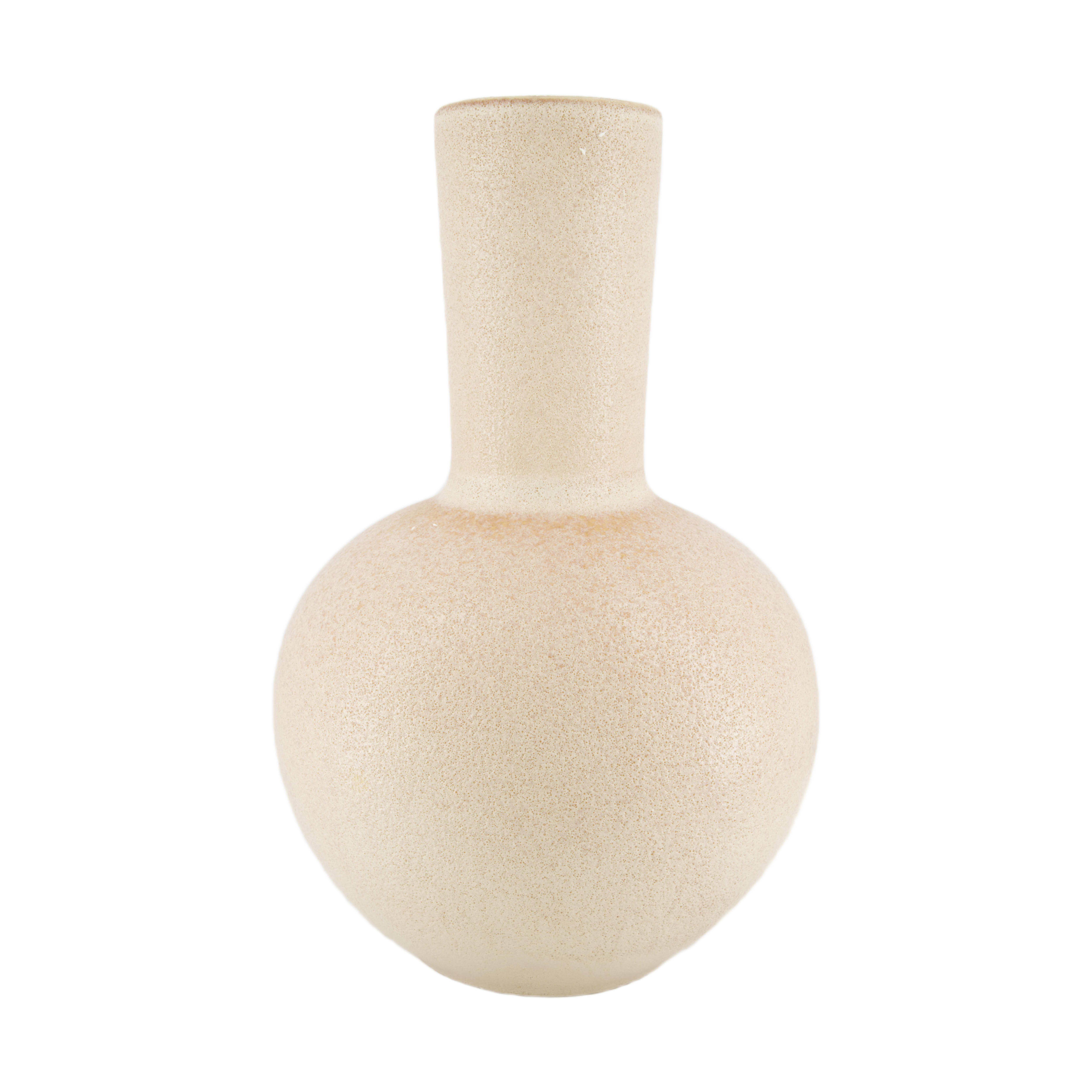 Vase Keramik, Beige H: 52 cm Decofinder