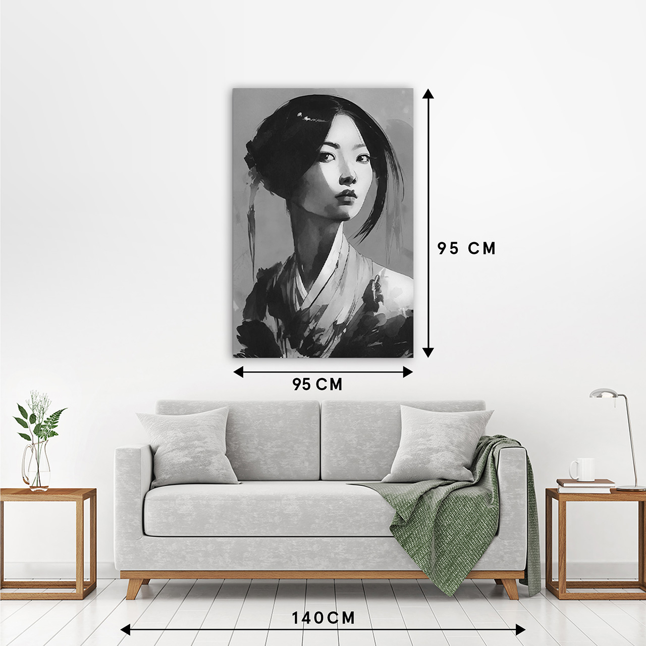 Canvas-Asia Girl-image LAND