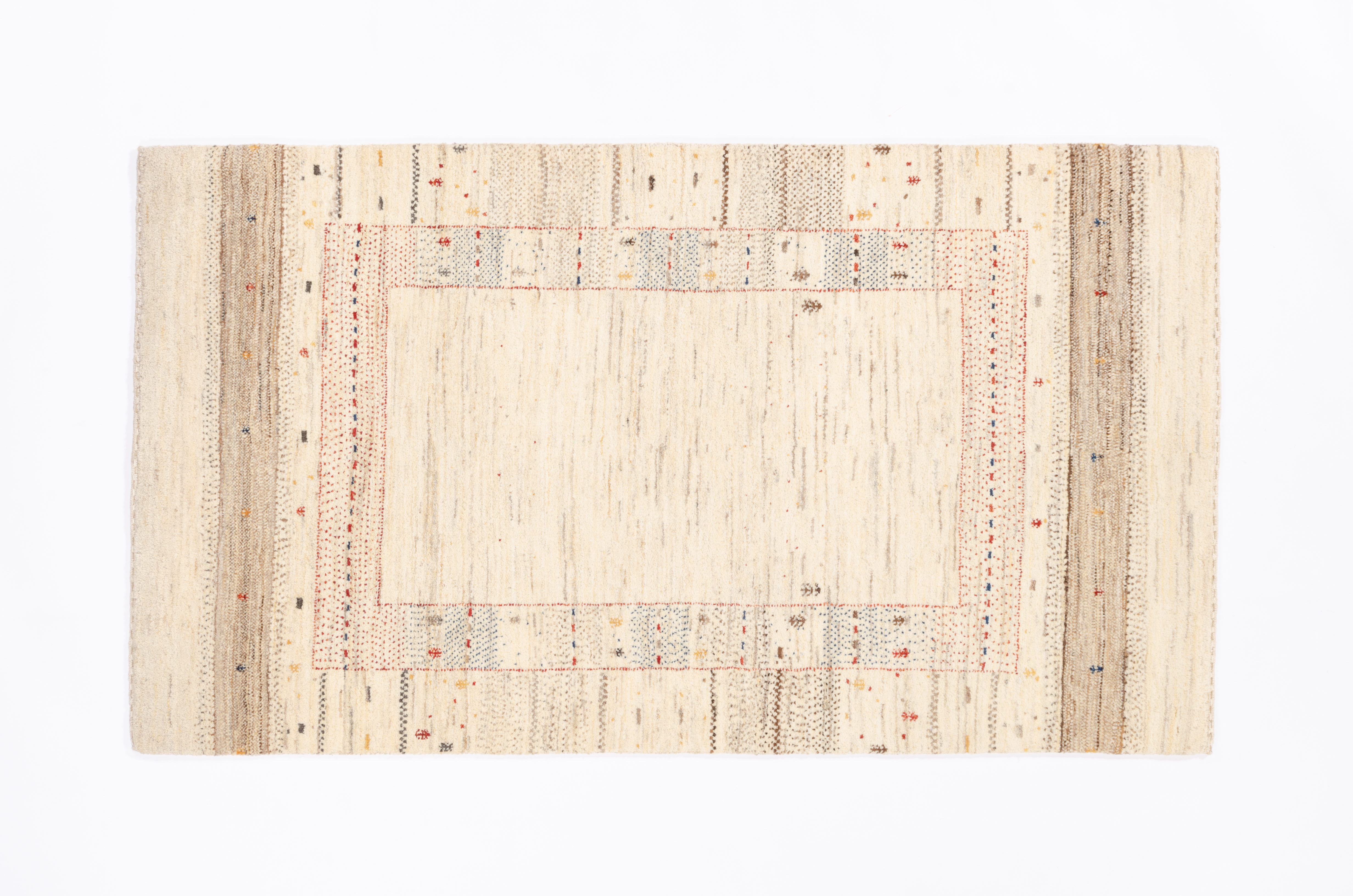 Nomadenteppich Loribaft Negra/ Farbe: Rosa / Masse (BxT) :93x163 cm