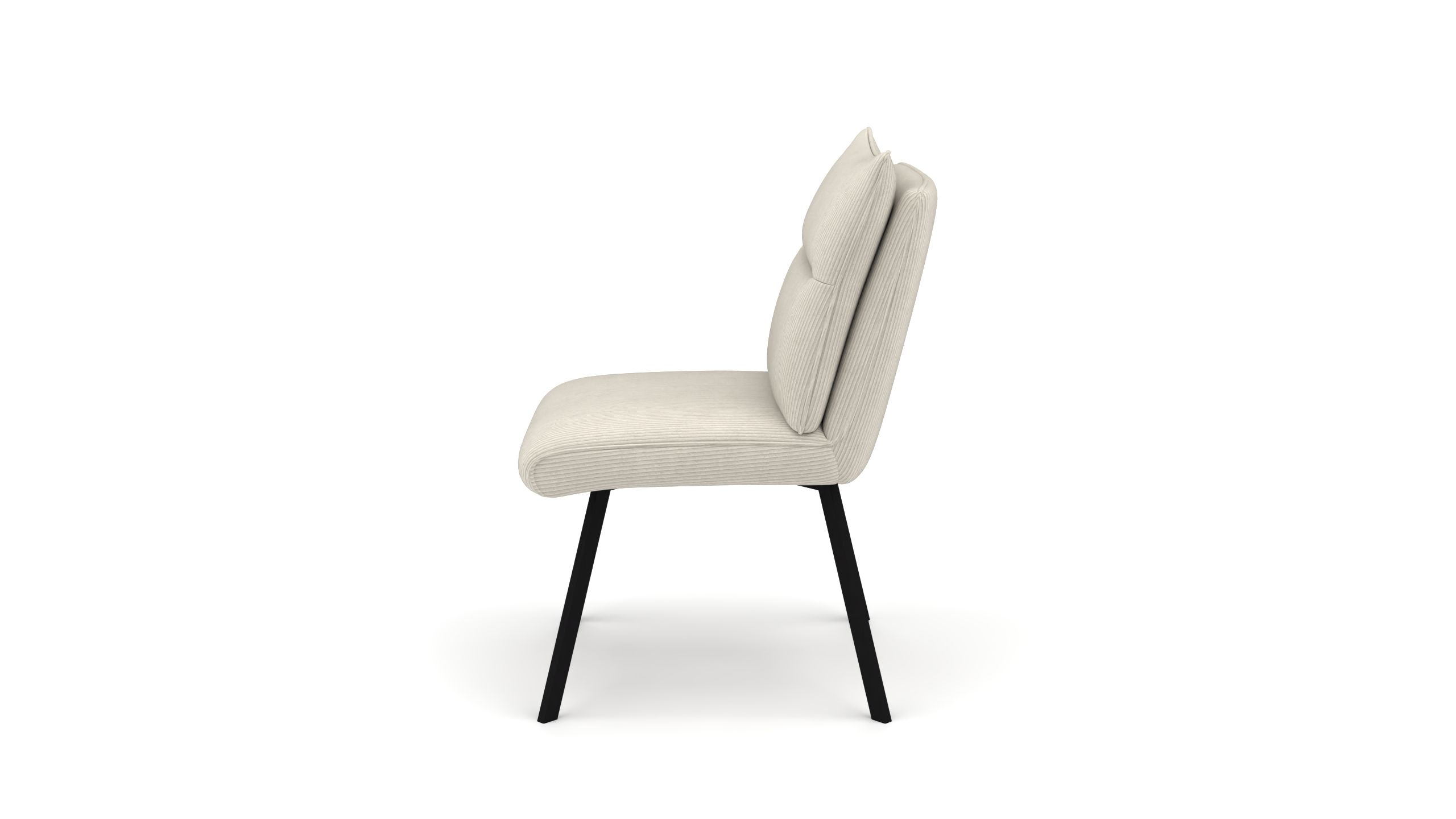 Stuhl Pegasus a - UrbanDesign / Farbe: Creme / Bezugsmaterial: Stoff