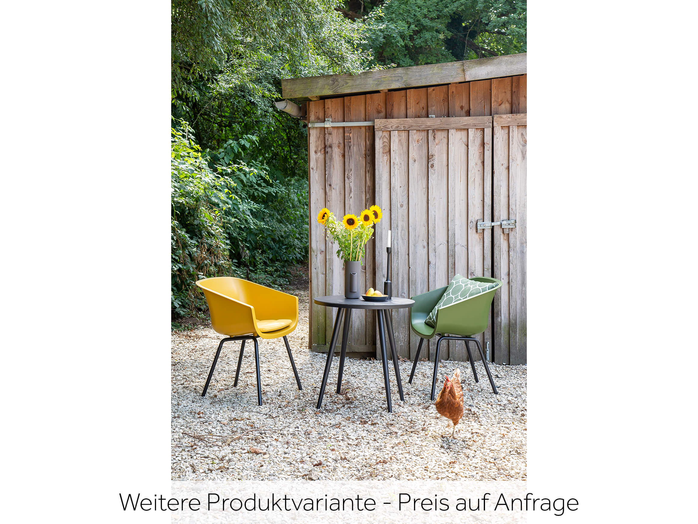 Gartenstuhl Texel Hartman Gartenmöbel / Farbe: Mustard