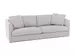 Sofa Inspiration, Stoff Noah, Sockelrahmen, b 228 cm t