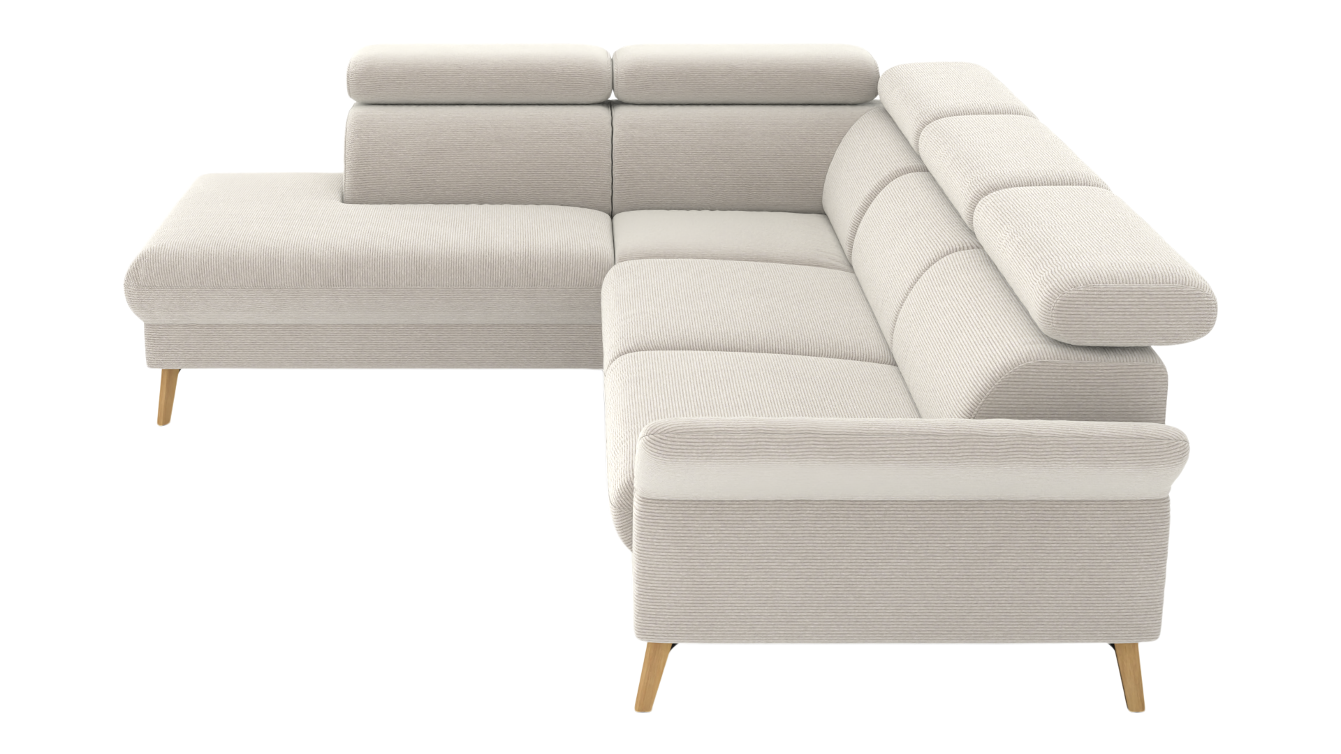 Ecksofa links Mars UrbanDesign / Grösse: 271 x 217 cm