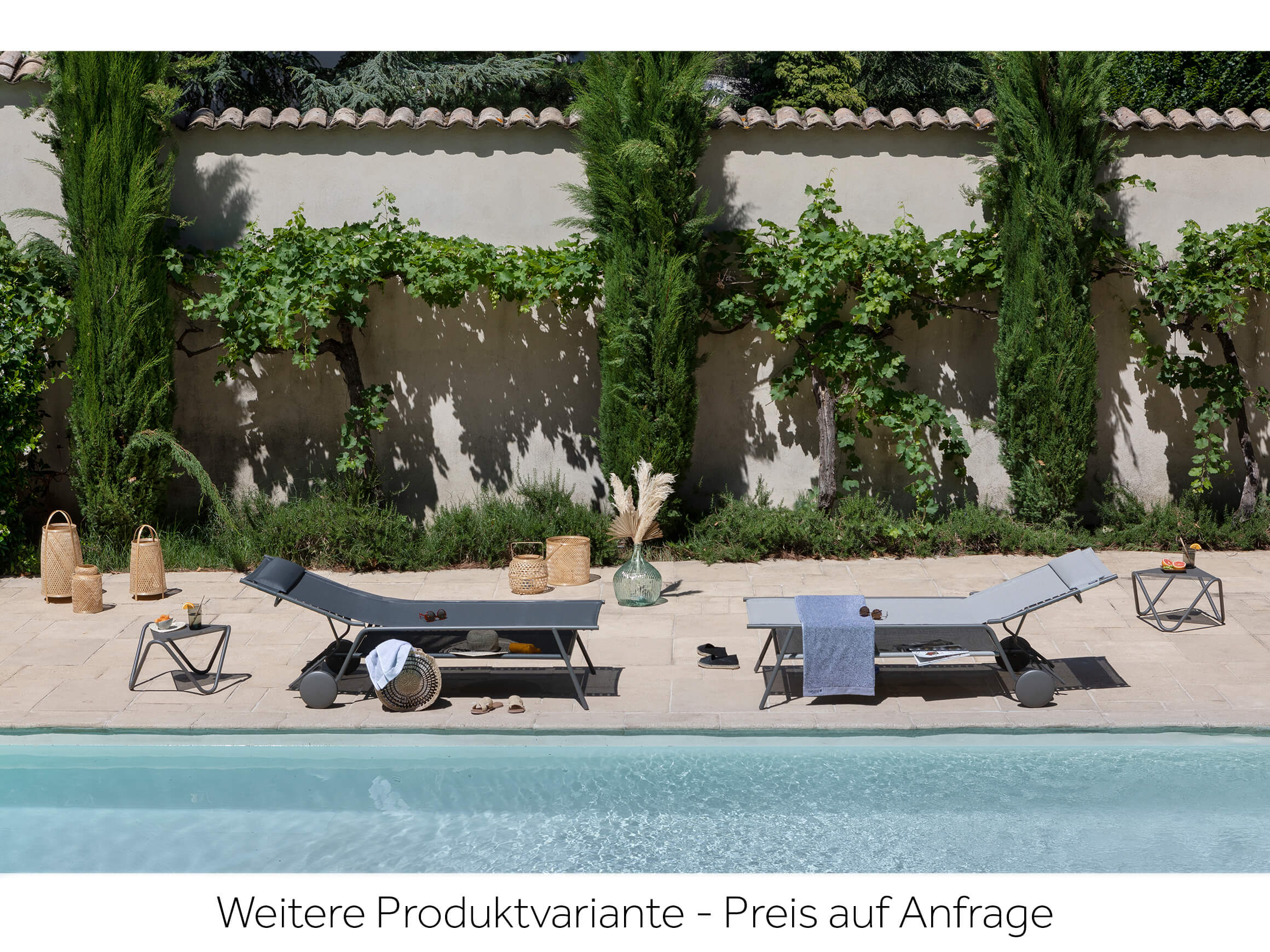 Liegestuhl Miami ii Hoch Lafuma