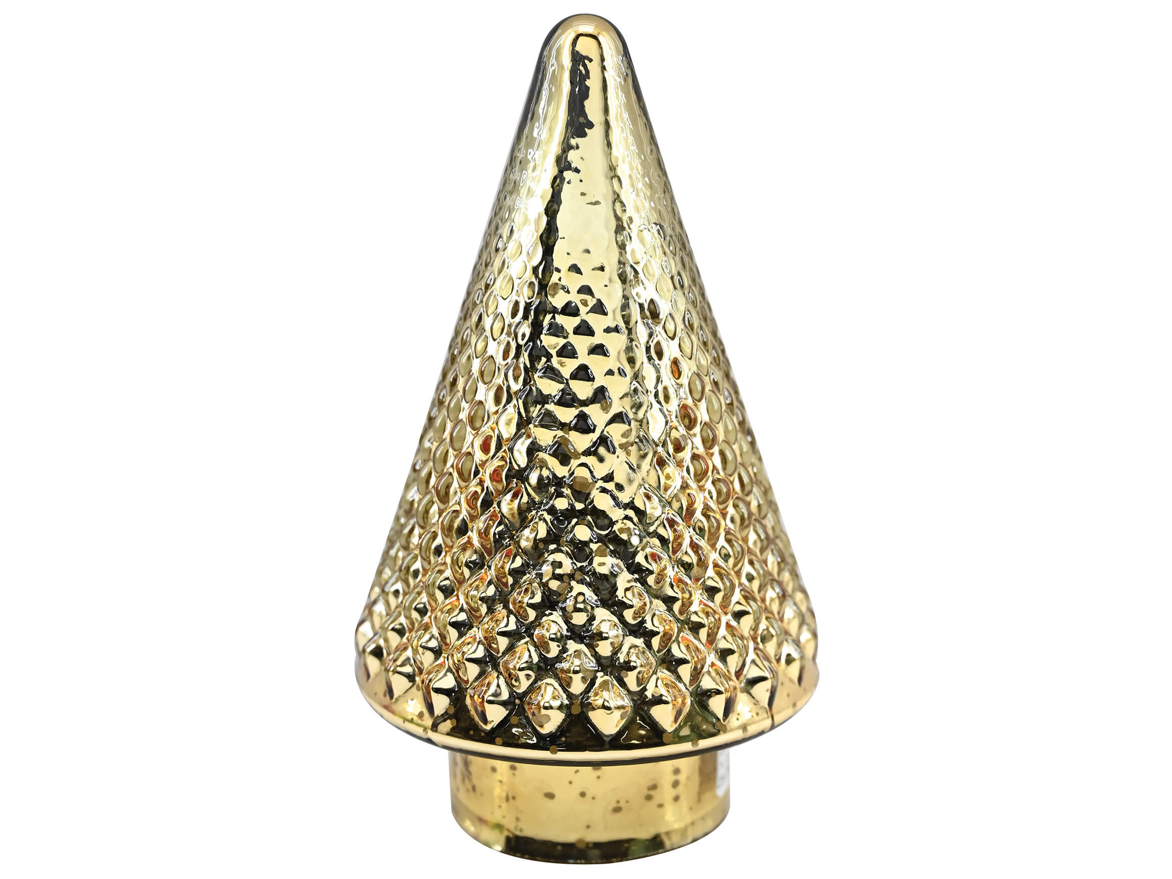 Decofinder Baum Glas Gold D: 23 cm  | Schubiger Möbel