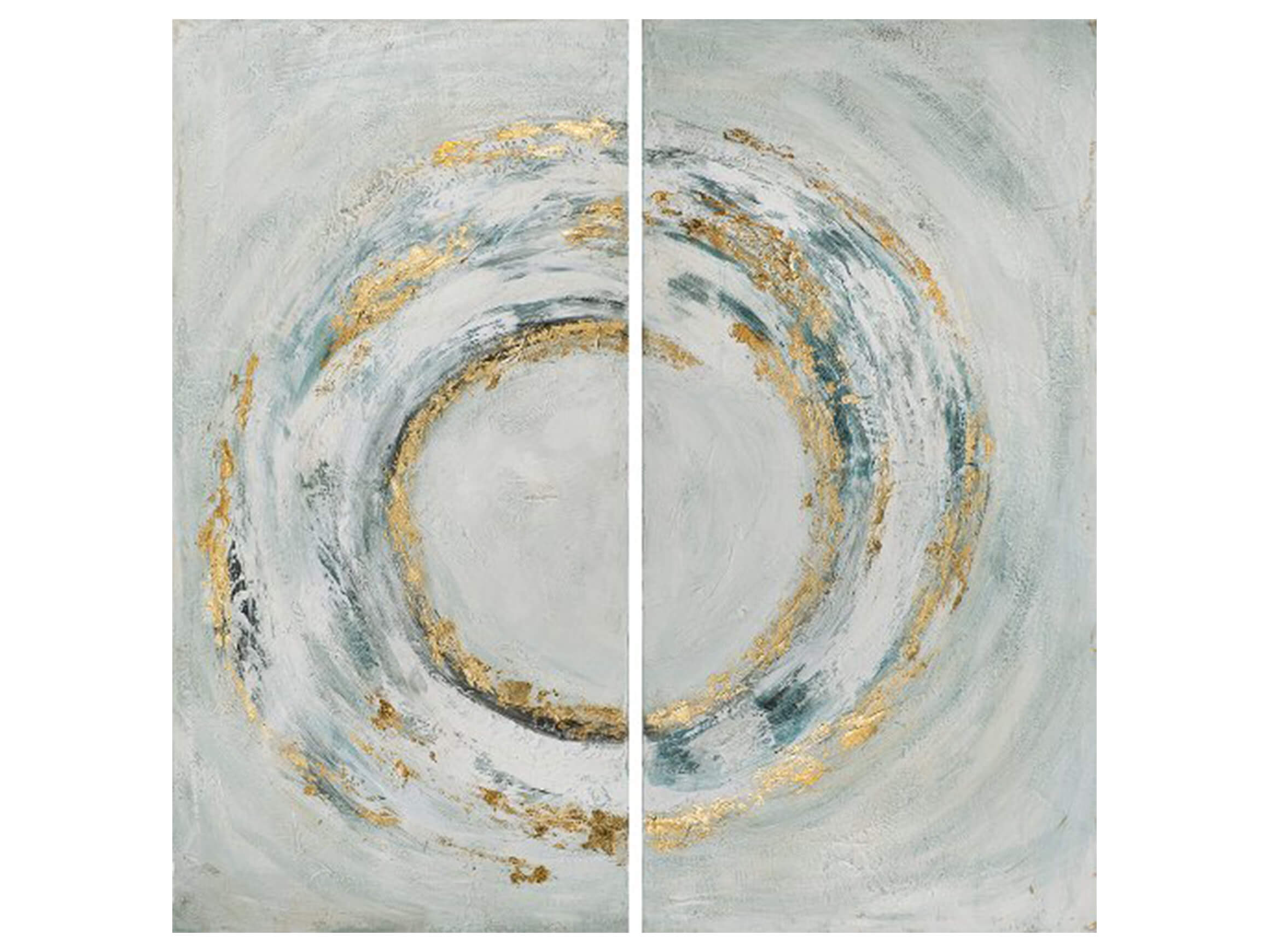 2er Bild Abstrakter Kreis image LAND