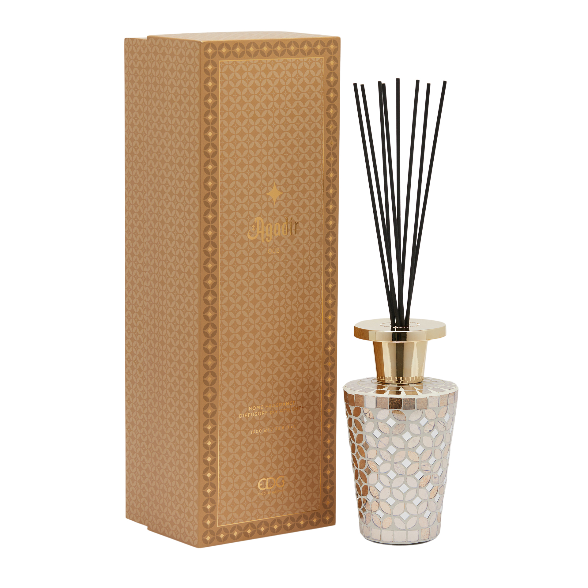 Raumduft Oud, 1000ml H: 24 cm Edg