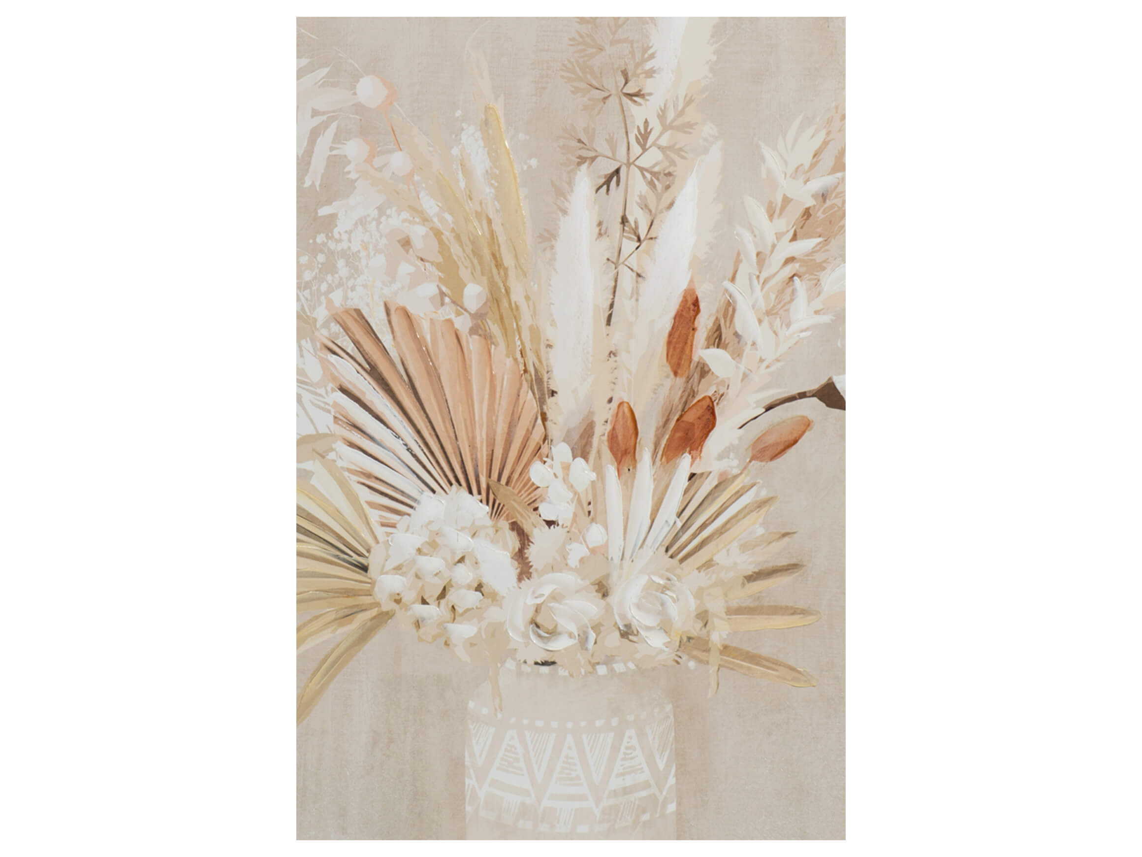 Bild mit Rahmen Trockenblumen in Vase 2 image LAND