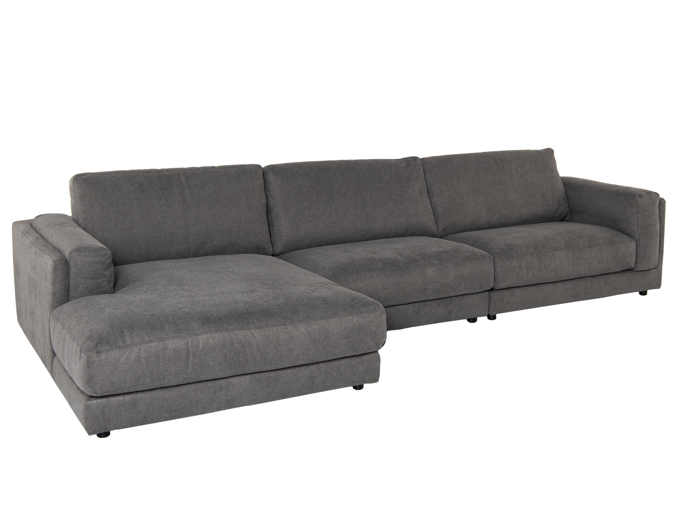 Ecksofa Larry B: 350 cm Candy / Farbe: