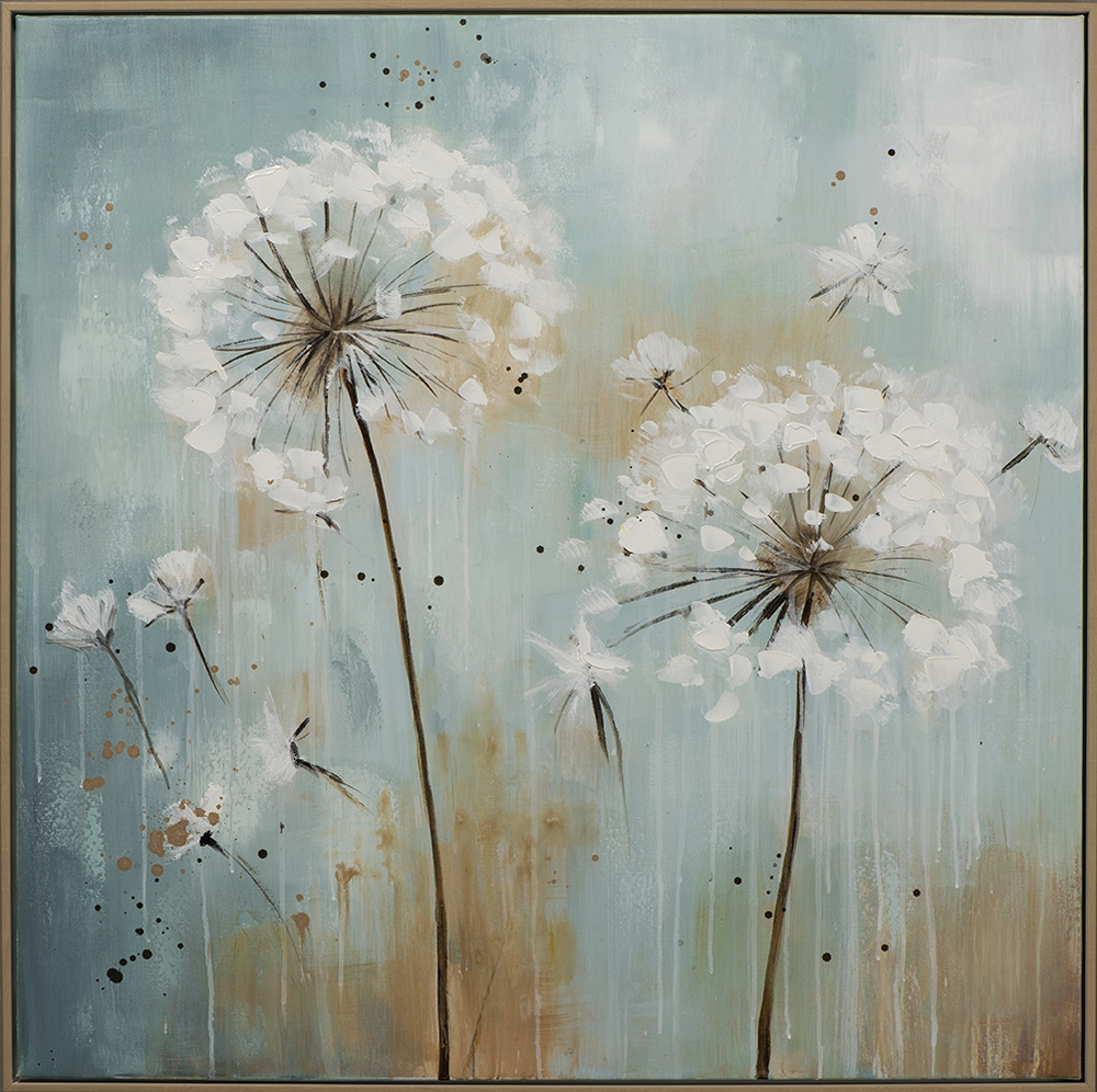 Bild Pusteblumen image LAND / Grösse: 82 x 82 cm