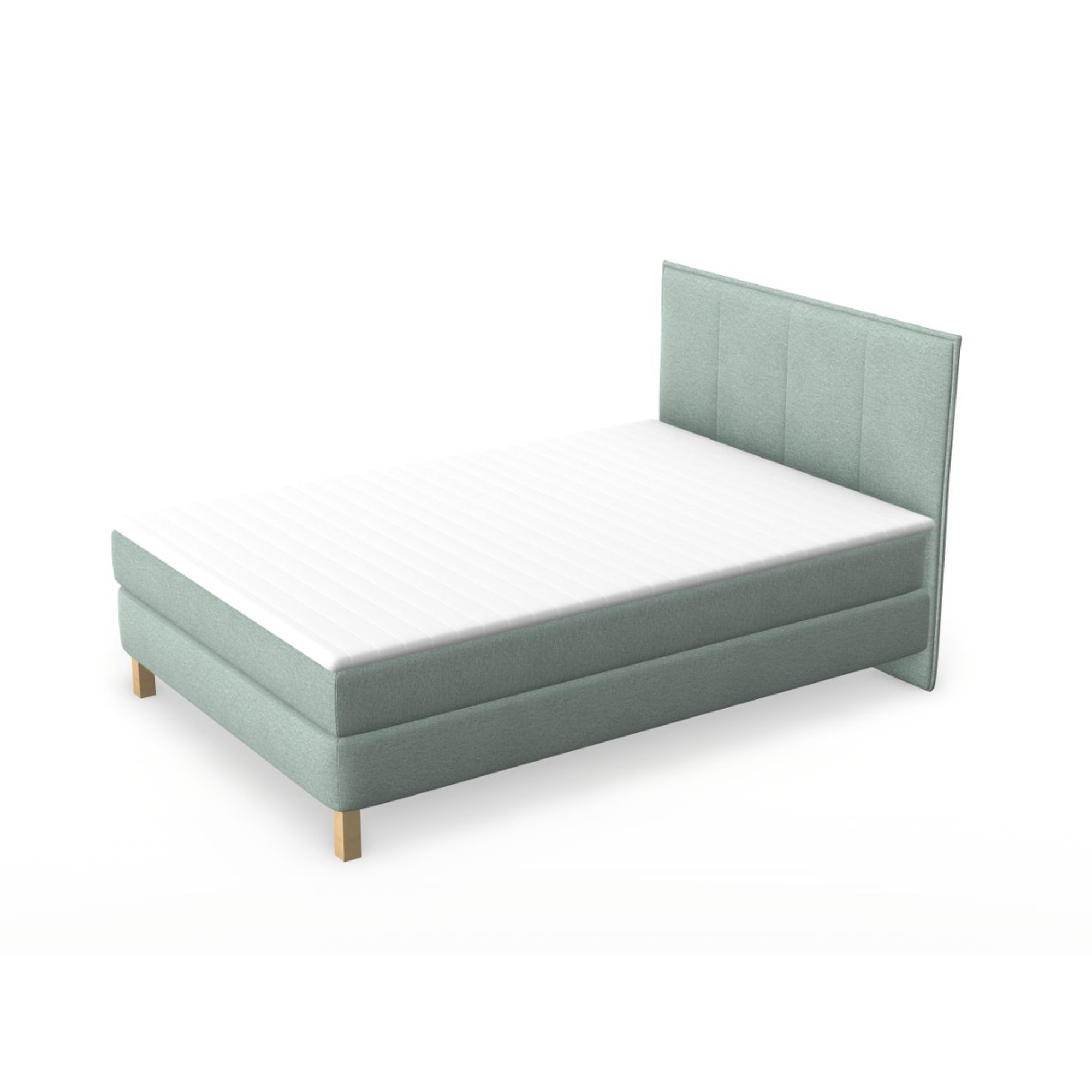 Boxspringbett Basics Stripes von Bico / Farbe: Green