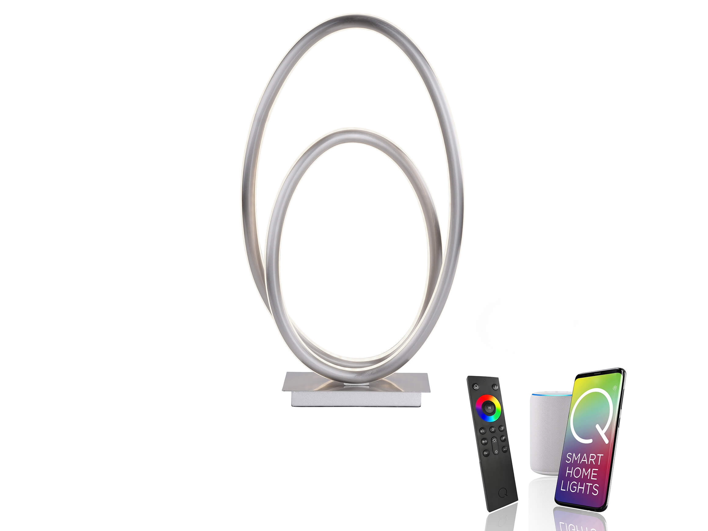 Ribaglob Tischlampe Gloria Grau | Schubiger Möbel