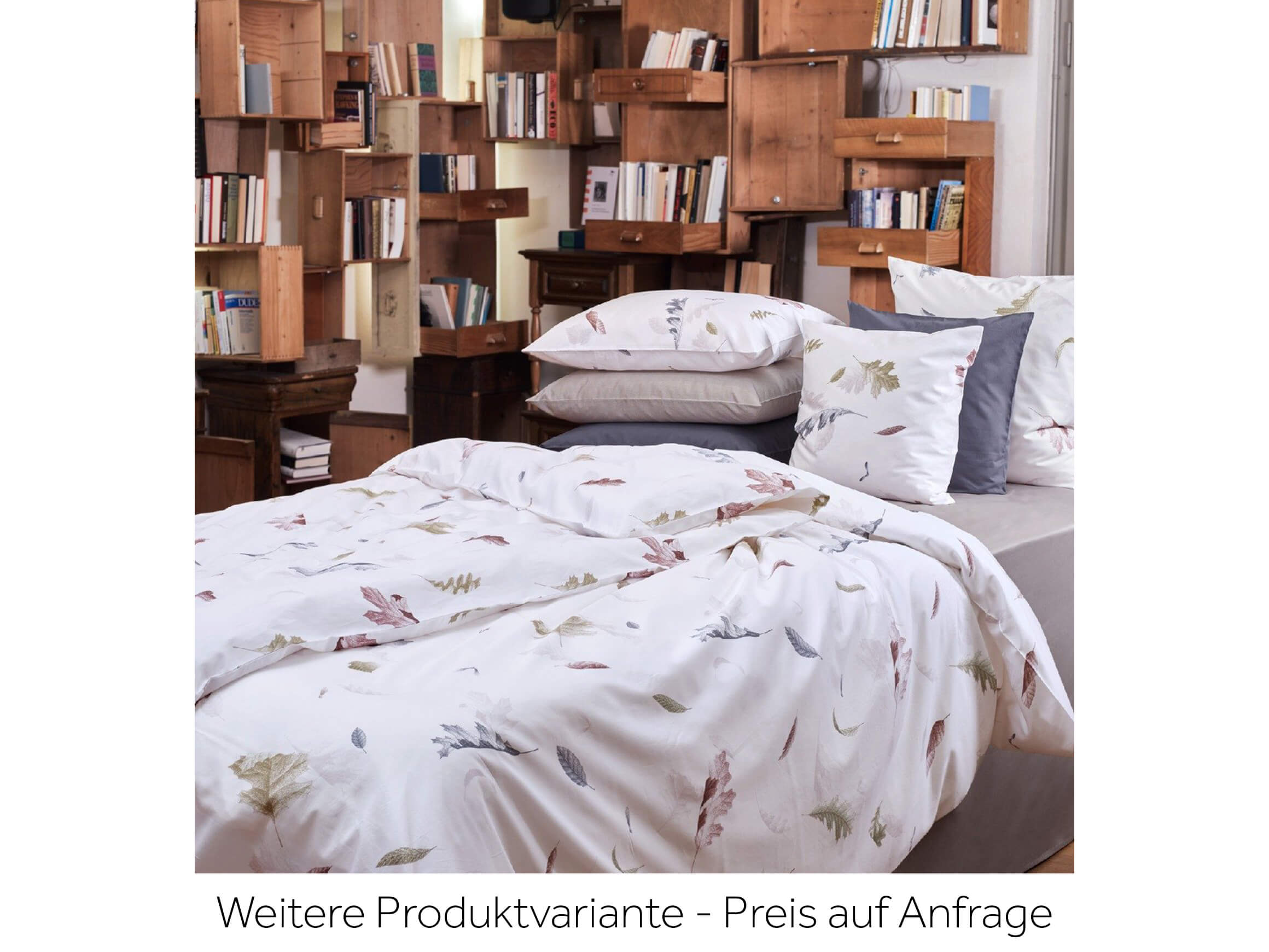 Kissenbezug Dancing Leaves Weiss Fischbacher Christian & Co. AG